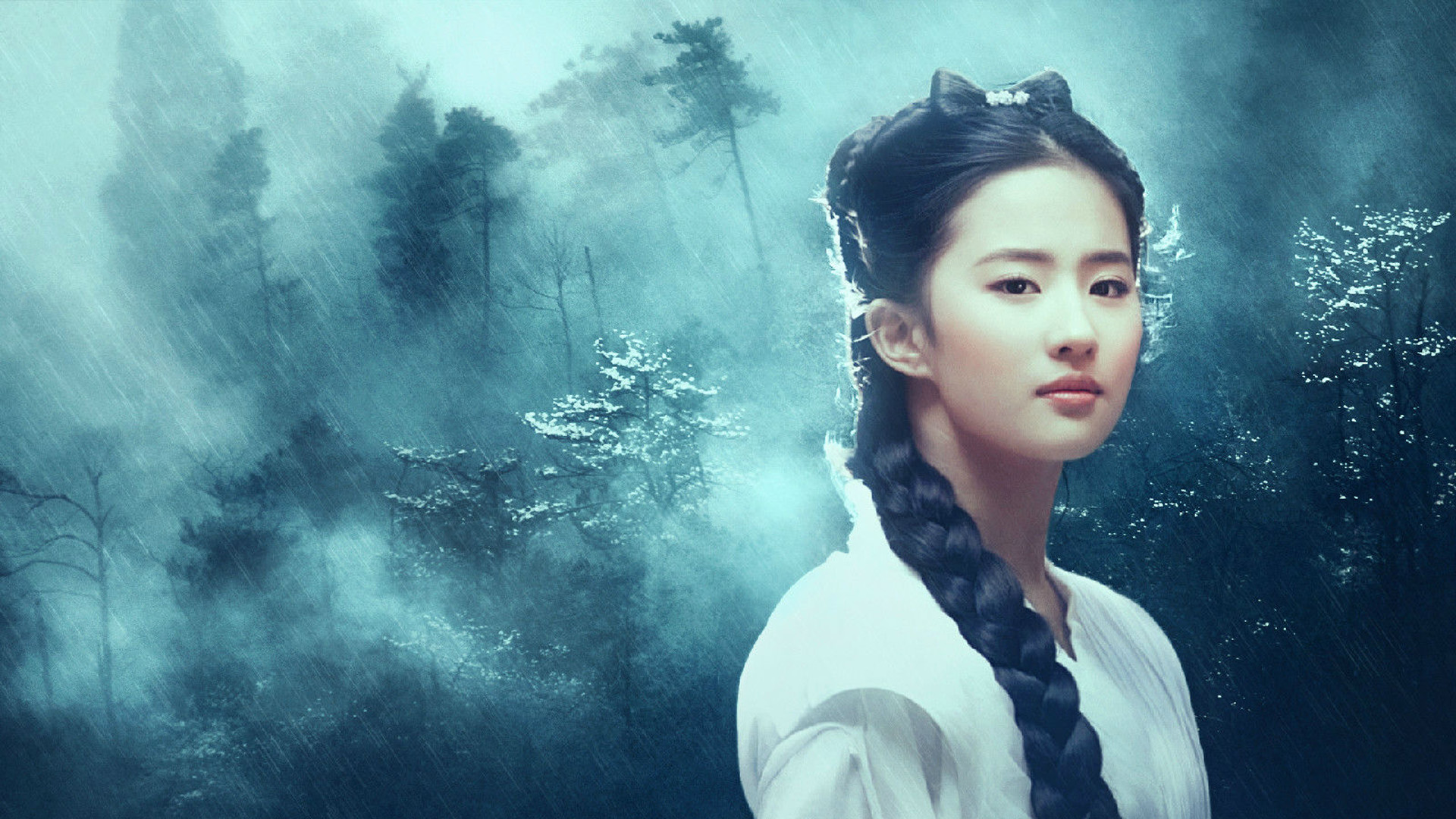 刘亦菲绝美古装壁纸，免费高清电脑壁纸一键下载