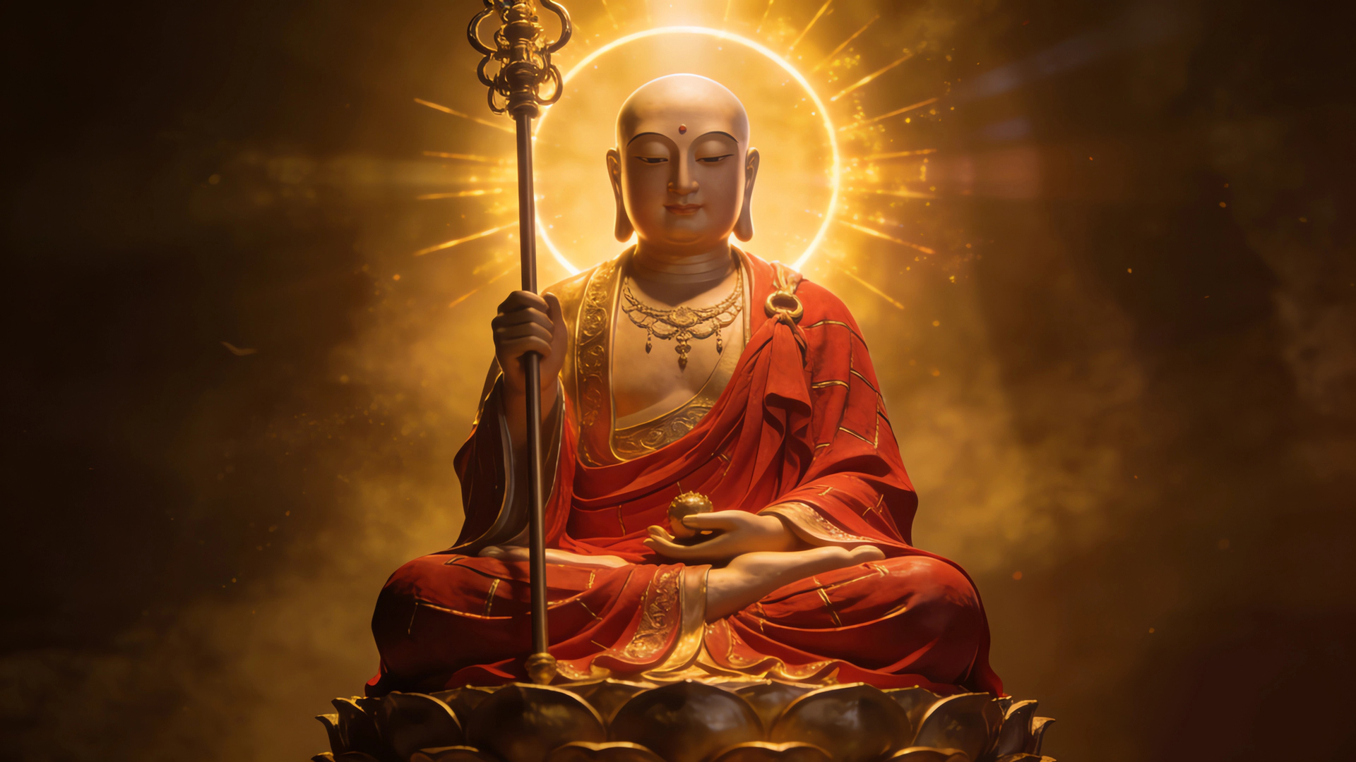 地藏菩萨高清电脑壁纸及免费电脑壁纸下载