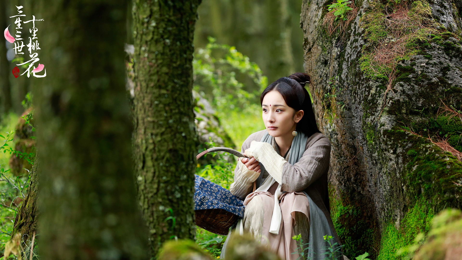 三生三世十里桃花，杨幂饰演素素精美桌面壁纸，免费下载电脑背景