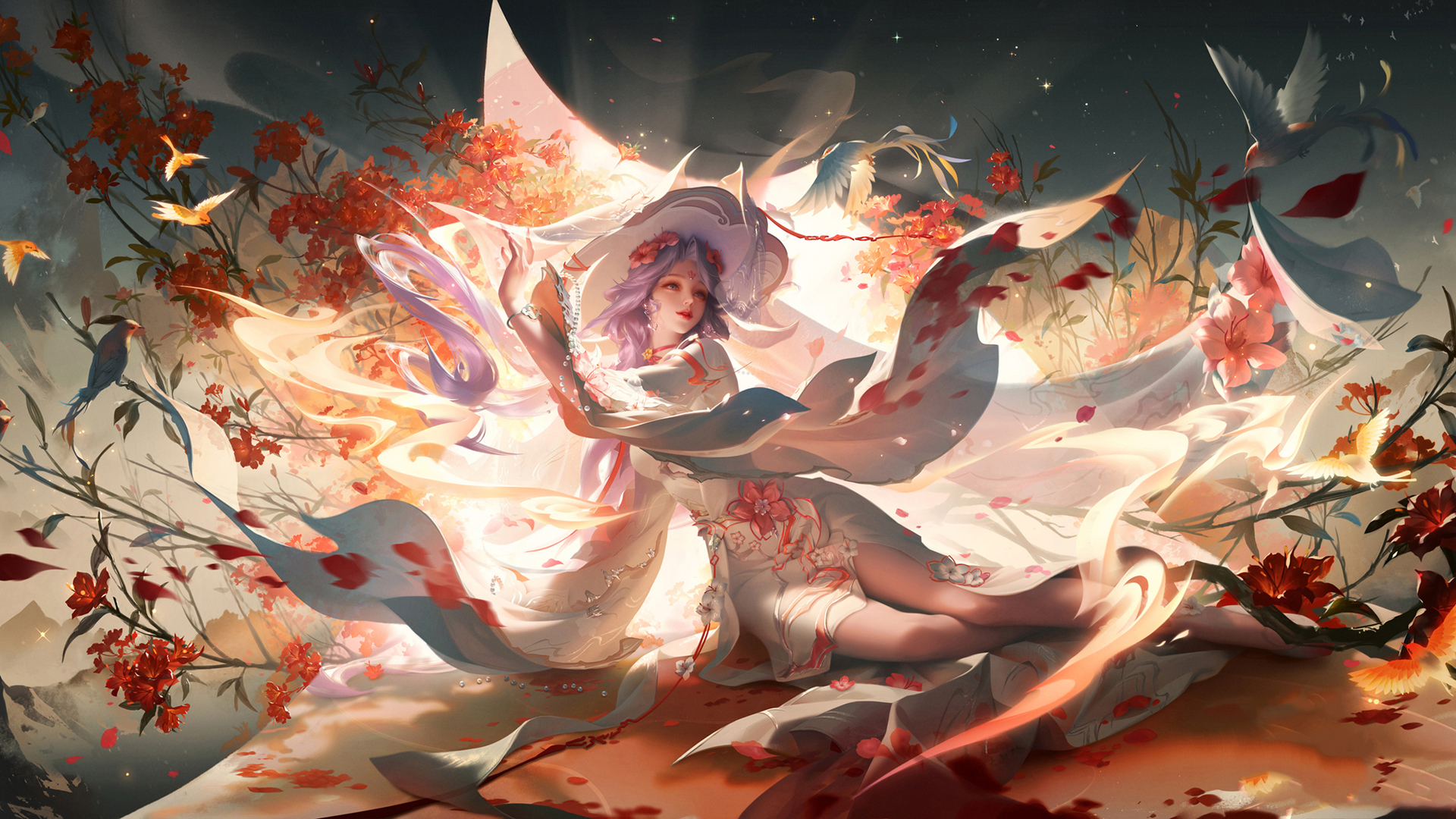 王昭君同人绘画高清壁纸