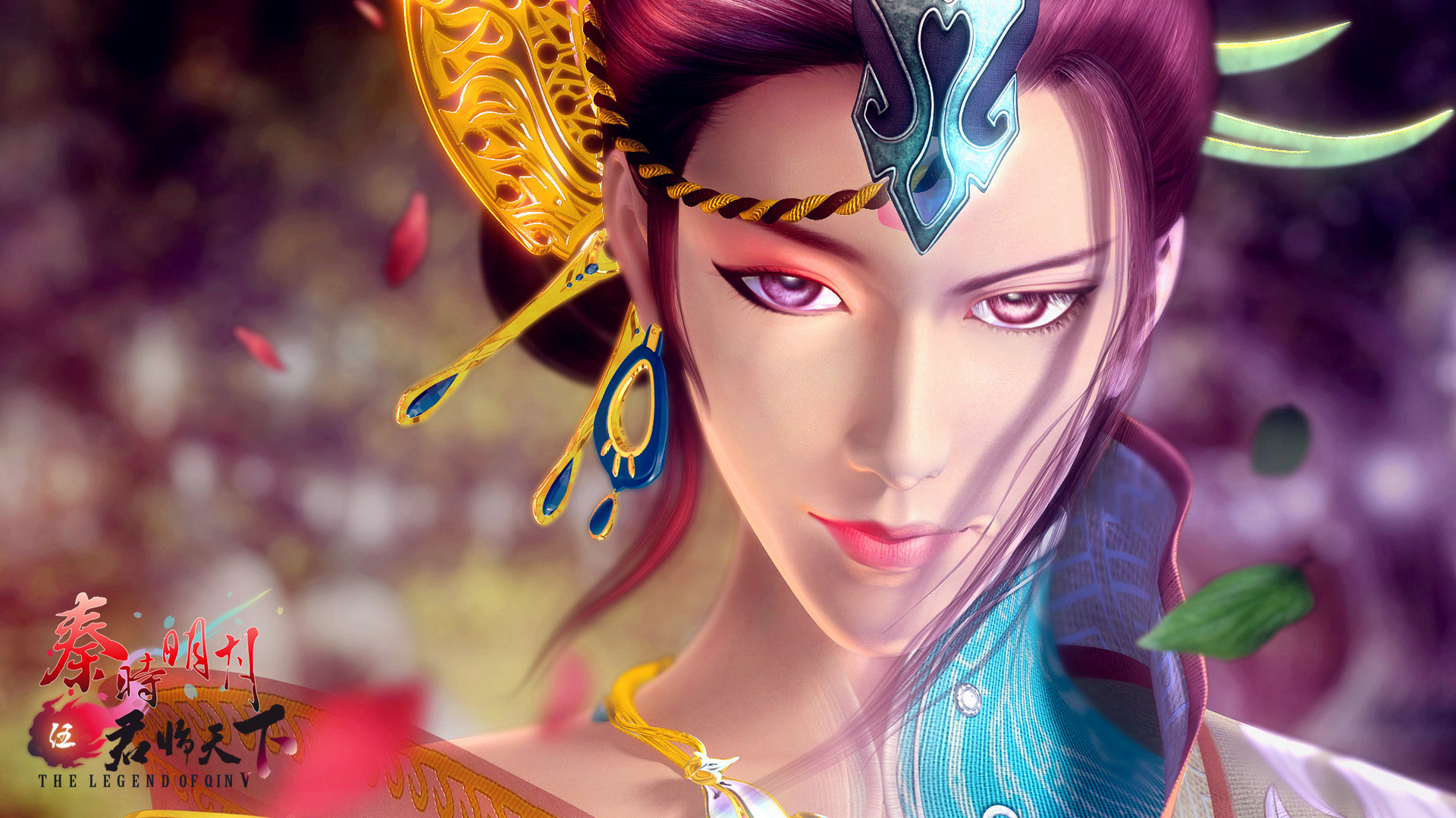 秦时明月花影动漫壁纸，免费高清电脑壁纸下载
