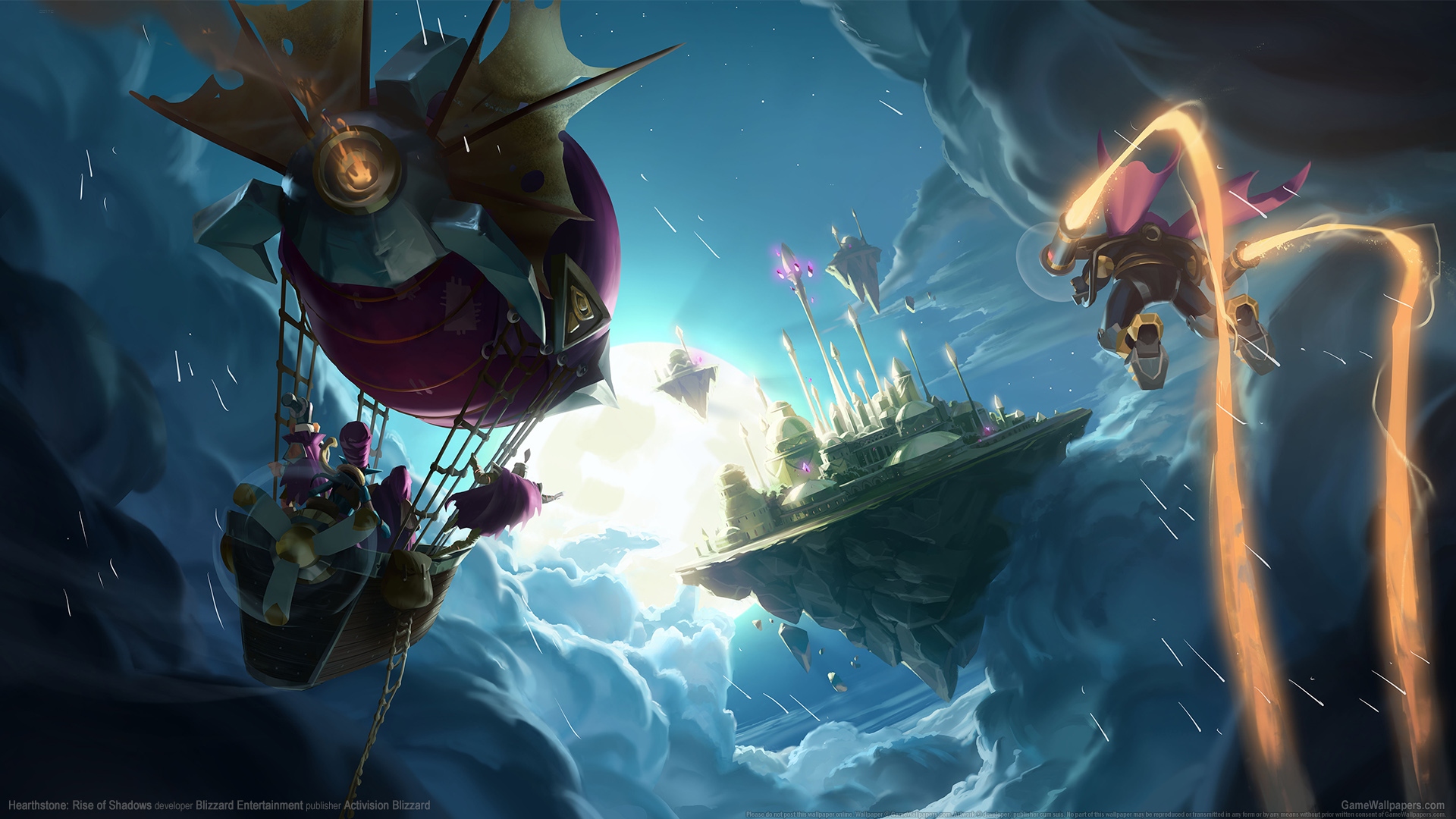 《Hearthstone: Rise of Shadows》高清2K游戏壁纸 - 免费电脑壁纸下载