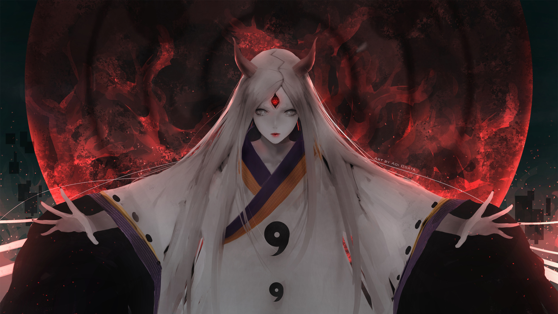月亮女神绝美动漫壁纸，高清免费下载，装点你的电脑桌面