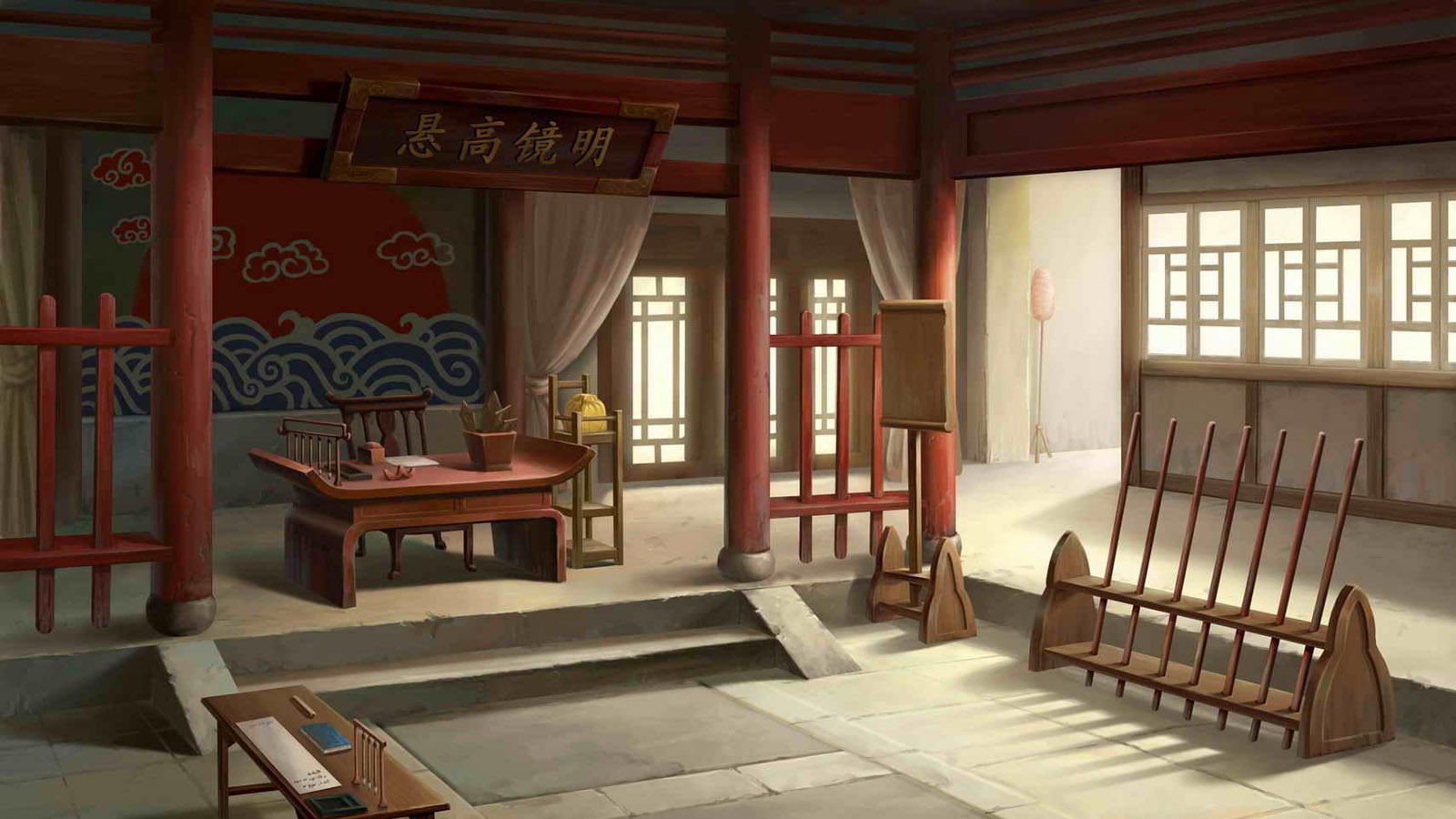 明镜高悬，精选建筑桌面壁纸，免费下载，美化你的电脑界面