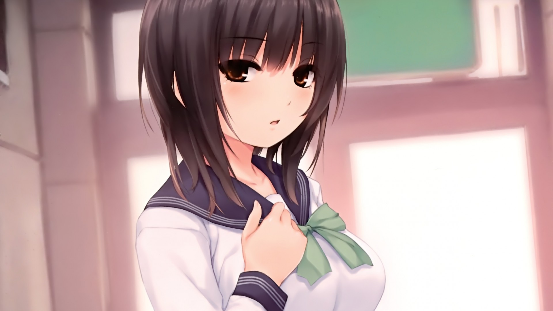 咖啡贵族动漫女孩桌面壁纸