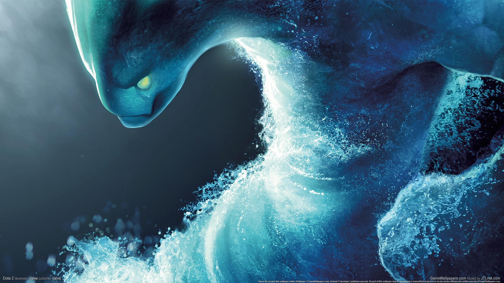 Dota2变体精灵水人高清壁纸，免费电脑游戏壁纸下载