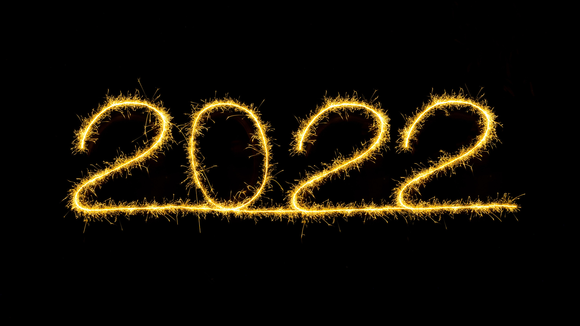 2022年精选数字烟火个性壁纸，节日氛围满满，免费电脑壁纸一键下载！
