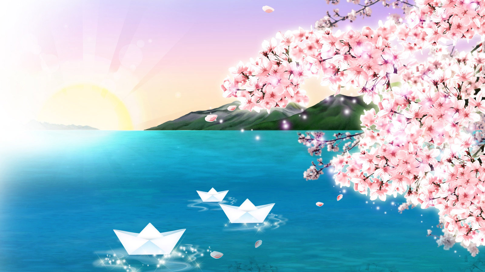 春天唯美电脑桌面壁纸，免费高清下载