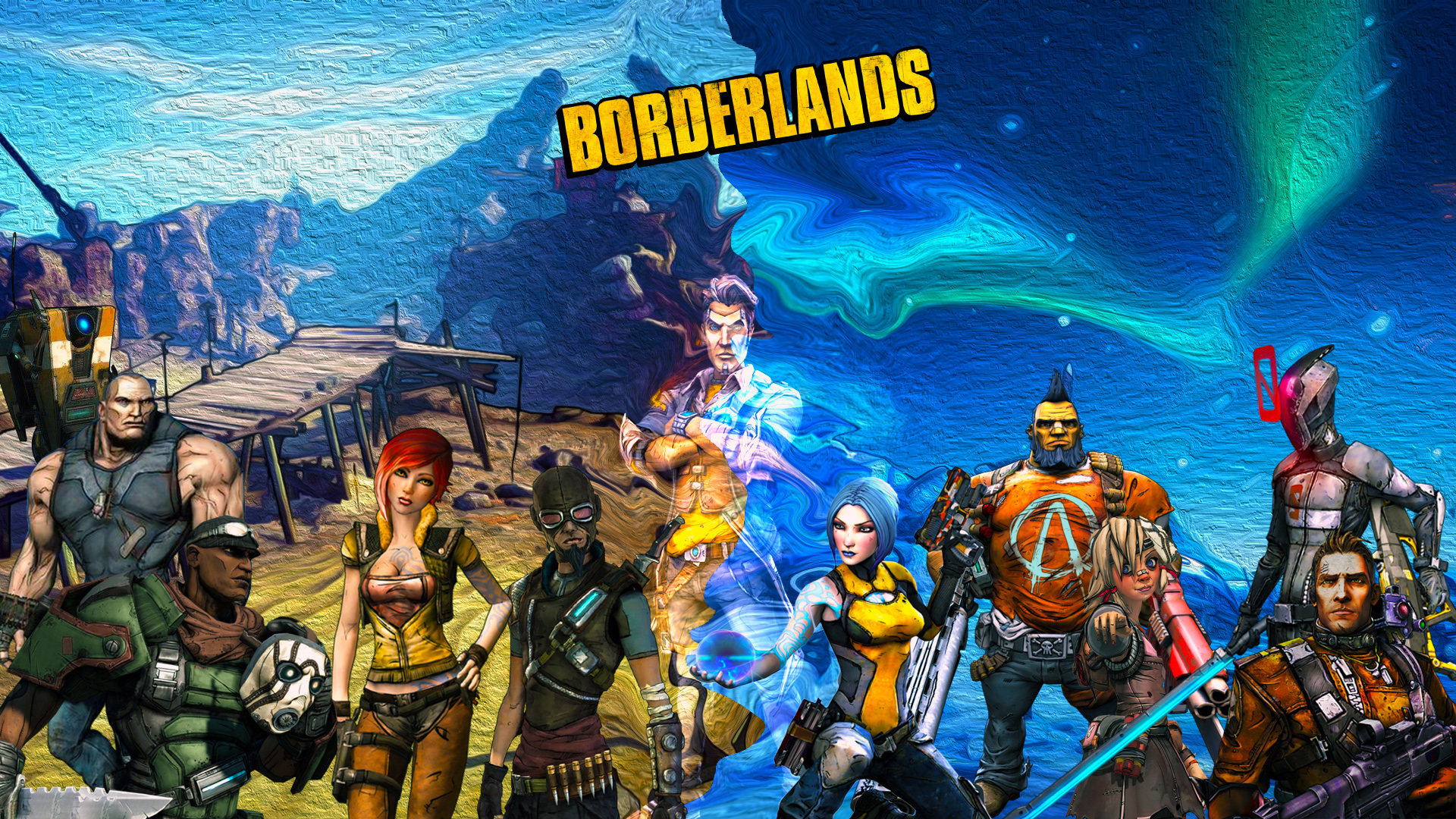 无主之地2 borderlands游戏桌面壁纸