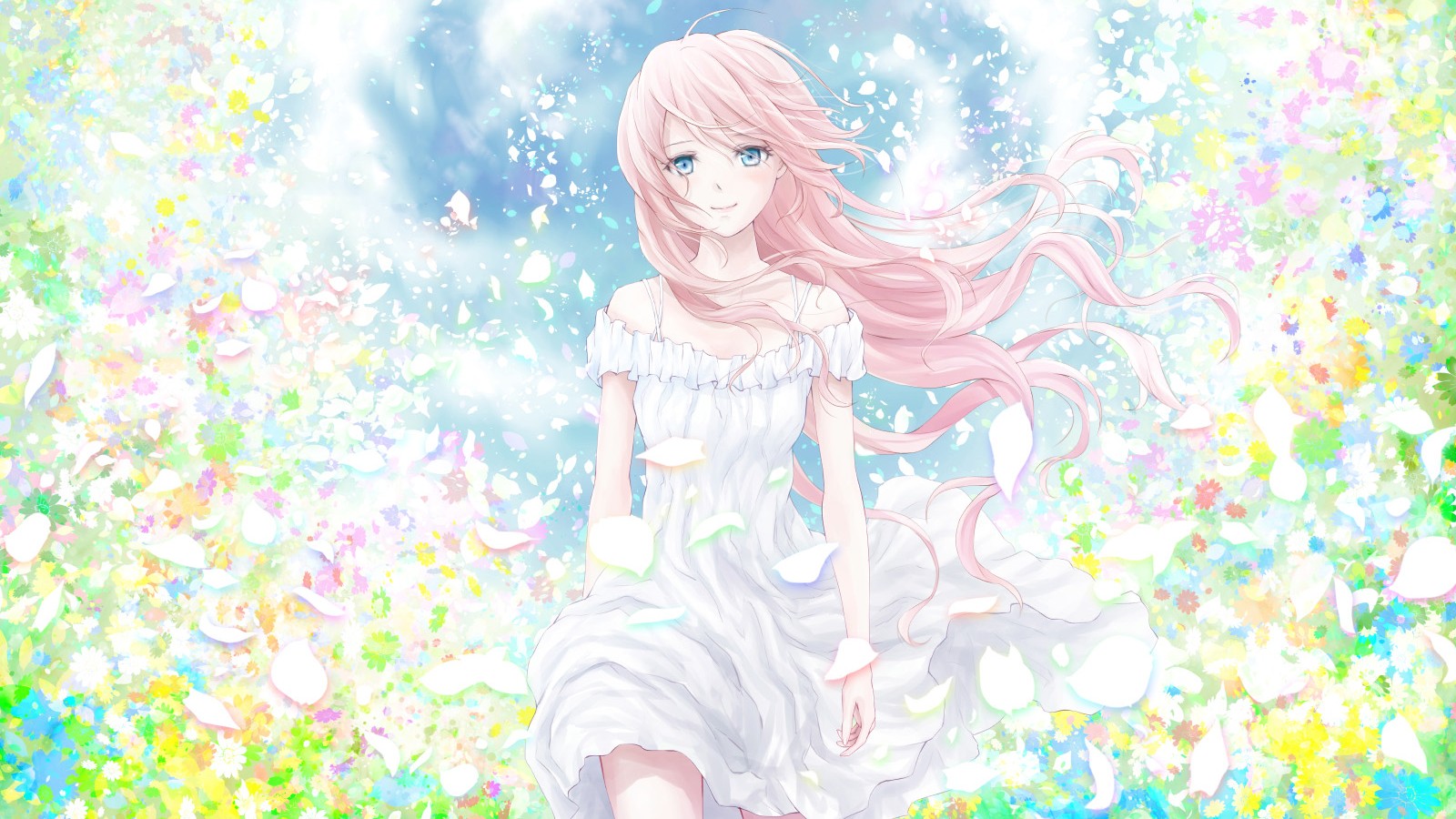 动漫女神绝美壁纸，免费下载，装点你的电脑桌面