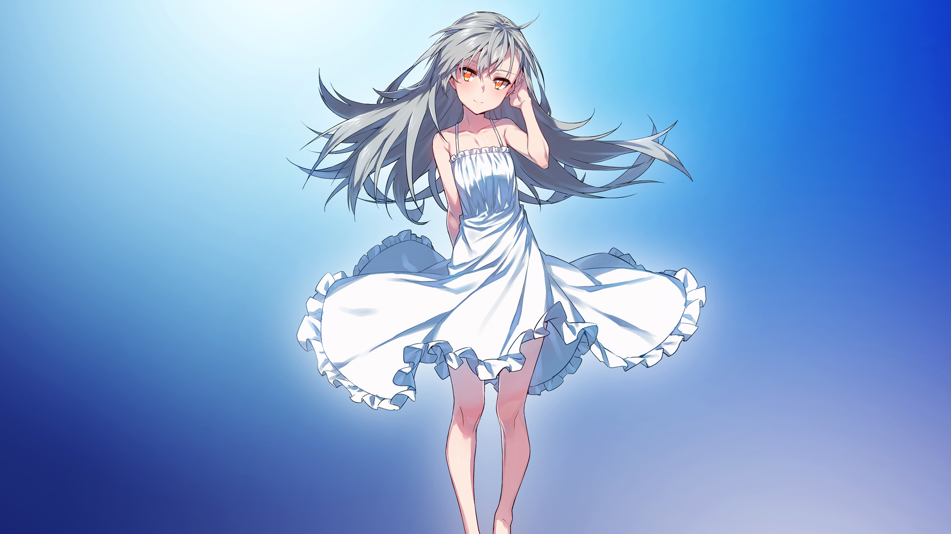 Morning Breeze 动漫少女高清壁纸，免费下载，装点你的电脑桌面