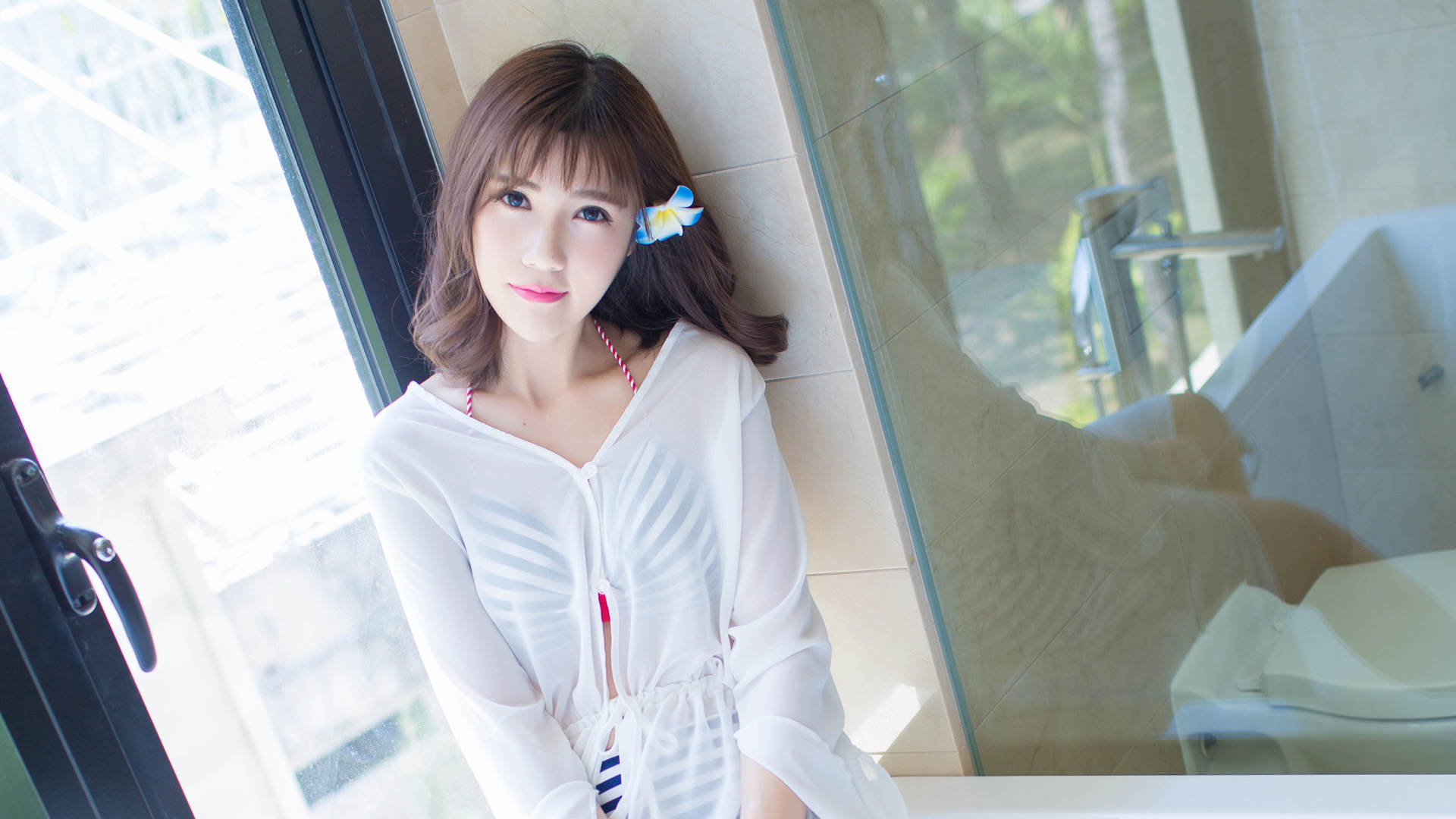 Sandy陈天扬精选美女电脑壁纸，免费高清下载