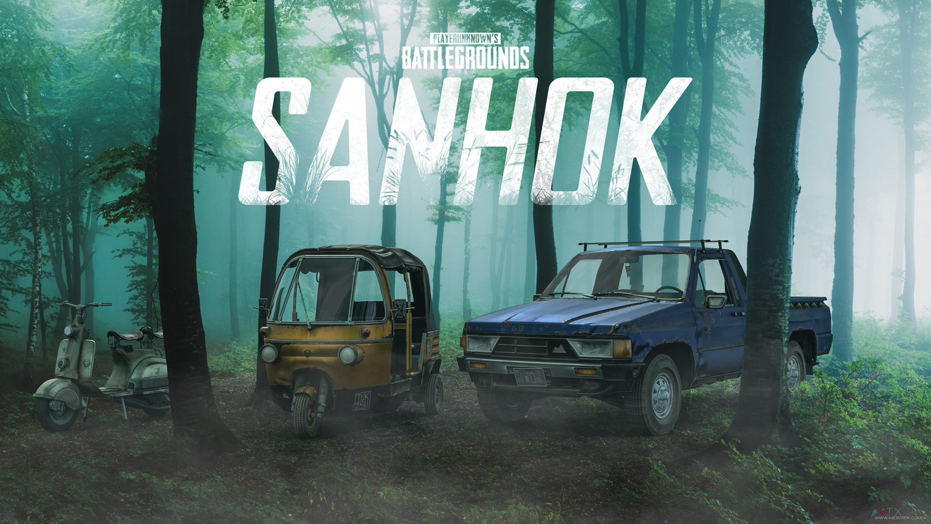 Pubg Sanhok 绝地求生: 2K高清吃鸡壁纸免费下载，畅享游戏视觉盛宴！