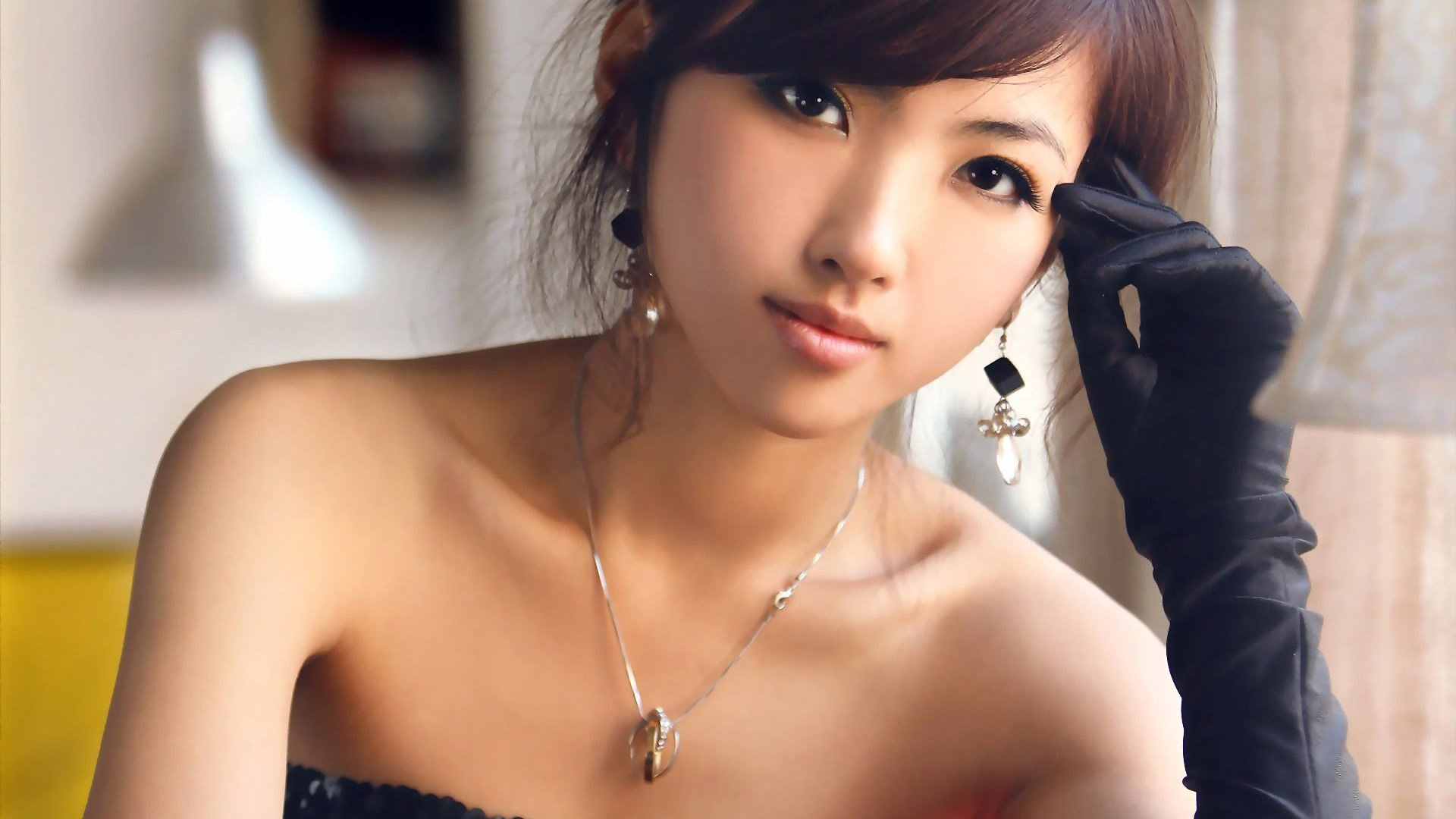 清纯美女桌面大图