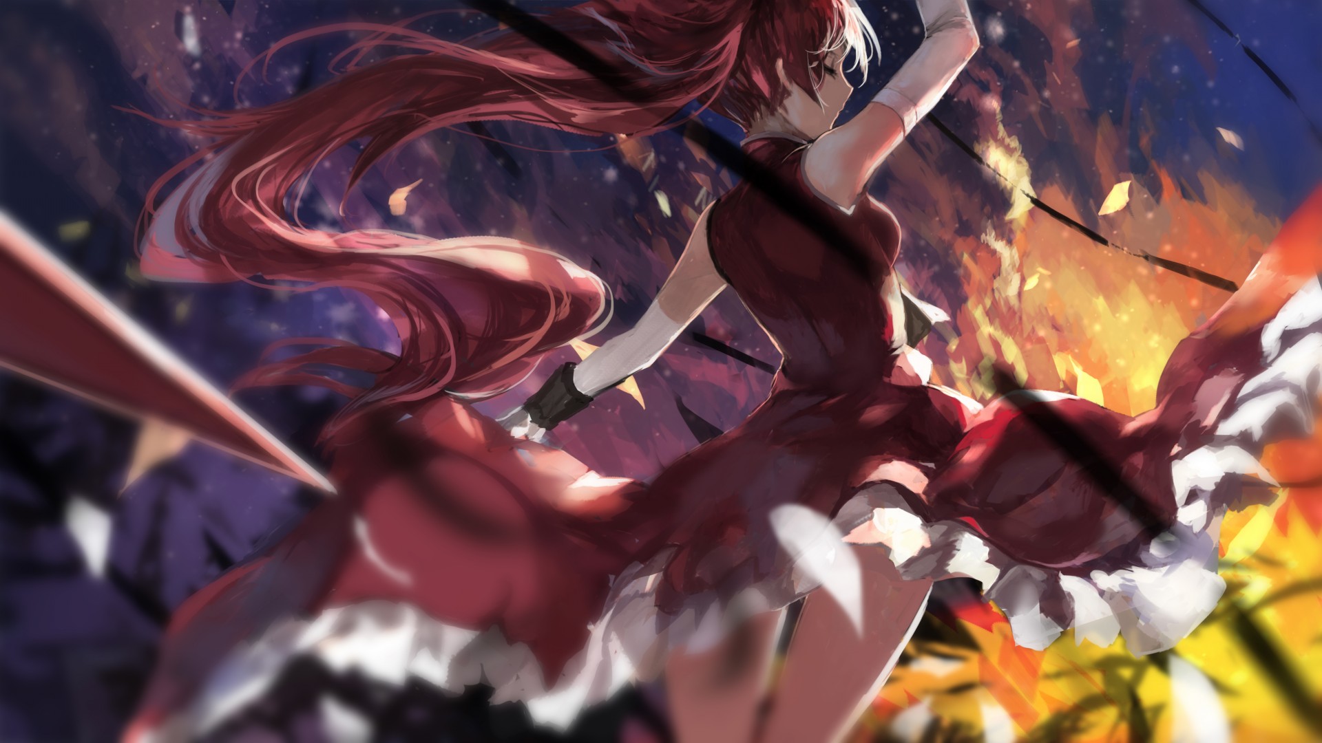 天空,魔法少女小圆,杏子,动漫桌面壁纸