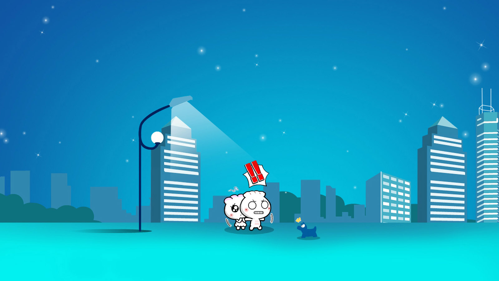 免费动漫壁纸下载，精选桌面背景，守护你的另一半的爱