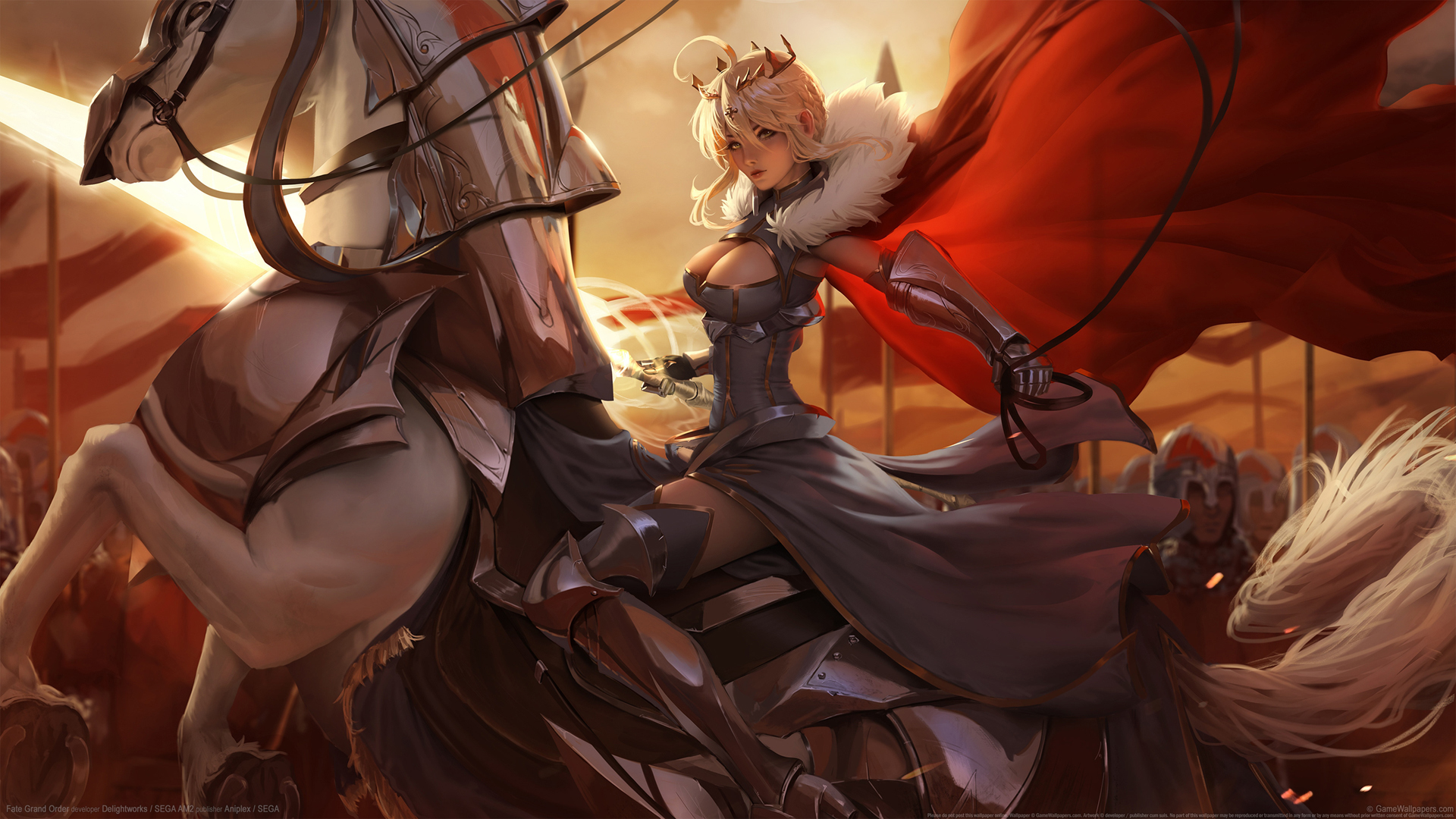 《Fate/Grand Order》精选美女骑士壁纸，免费电脑壁纸下载