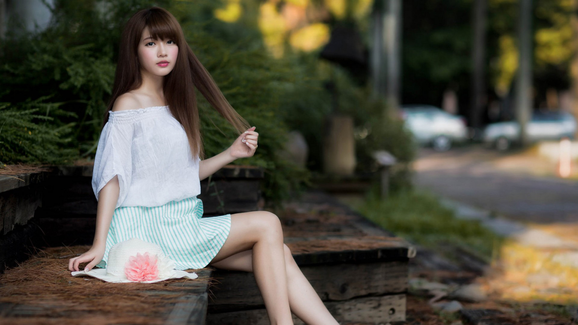 小清新，清纯，美女，护眼，可爱，写真，美女桌面壁纸