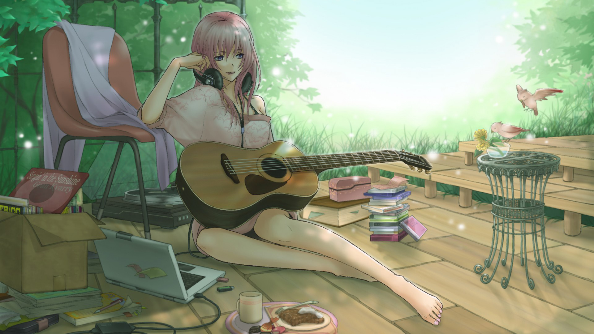 女孩动漫风采，免费下载巡音流歌精美壁纸，装点你的电脑桌面