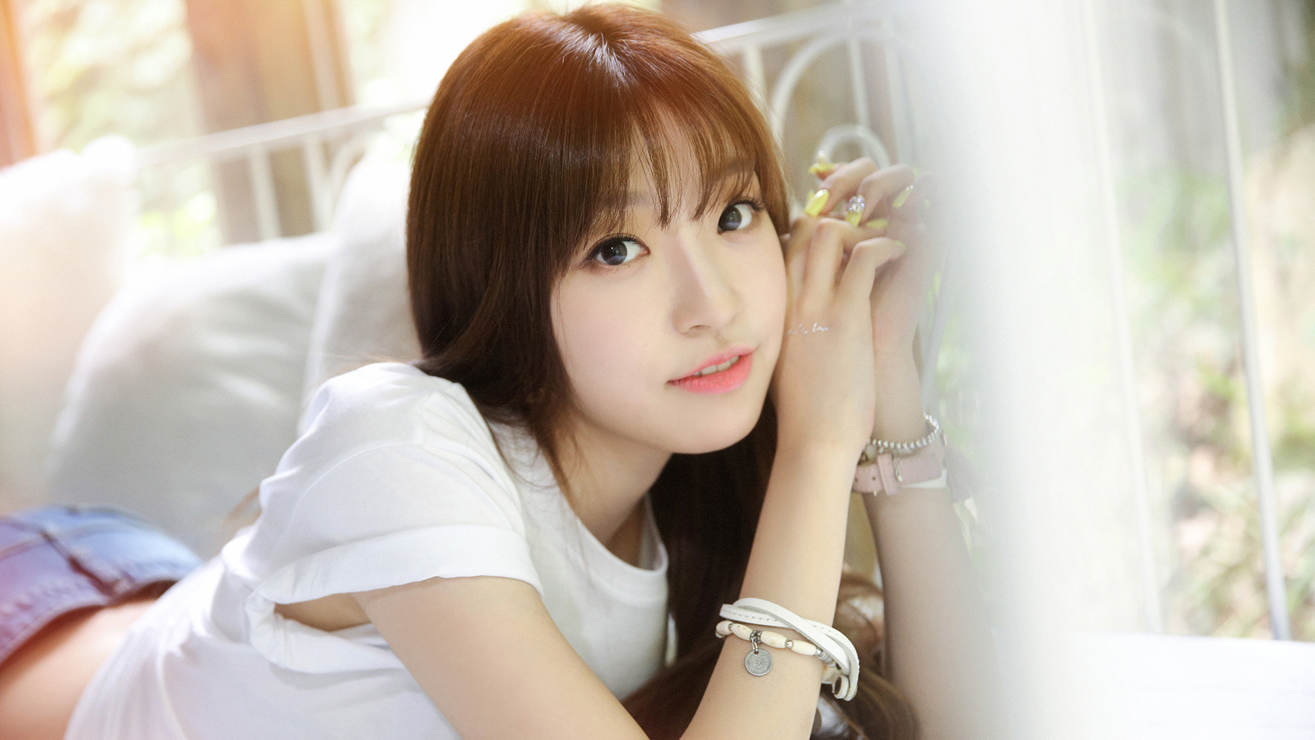 SONAMOO，金娜贤，韩国美女，可爱，清纯，歌手，金娜贤高清壁纸