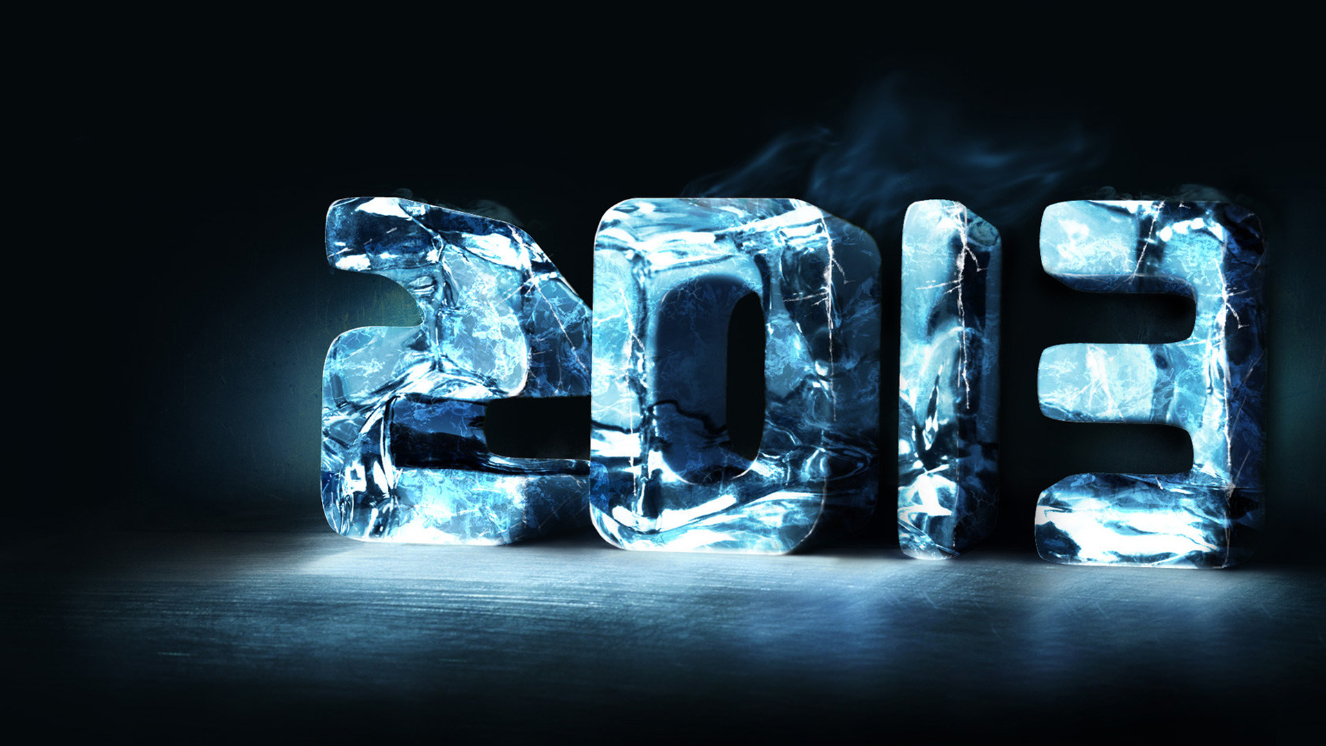 2013年寒冰主题电脑桌面壁纸，免费设计与下载