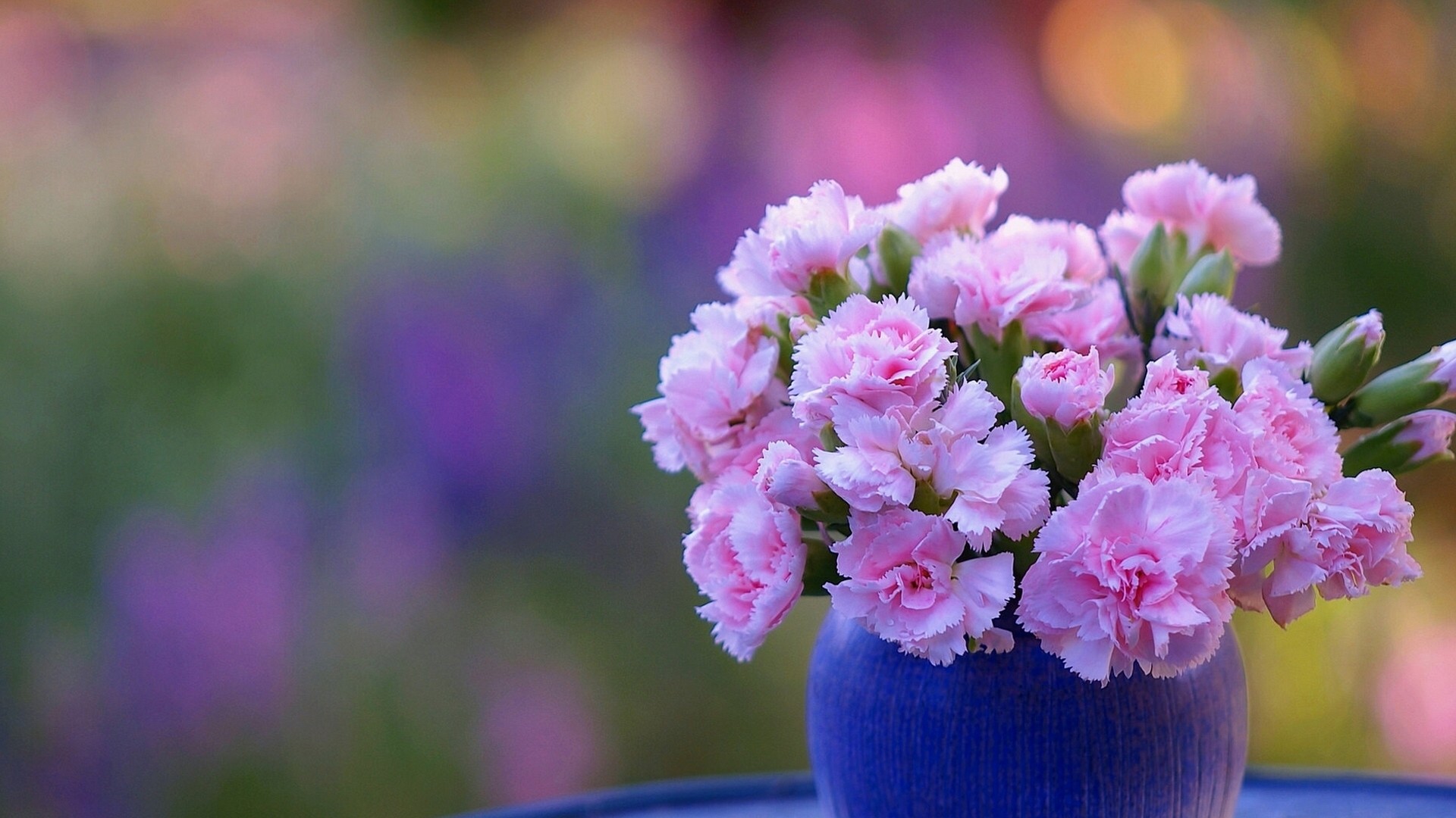 花瓶,丁香花桌面壁纸
