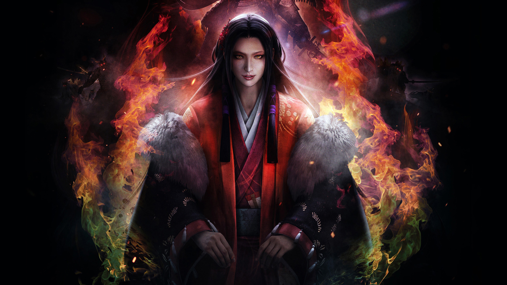 仁王美女桌面壁纸精选，免费高清电脑壁纸下载