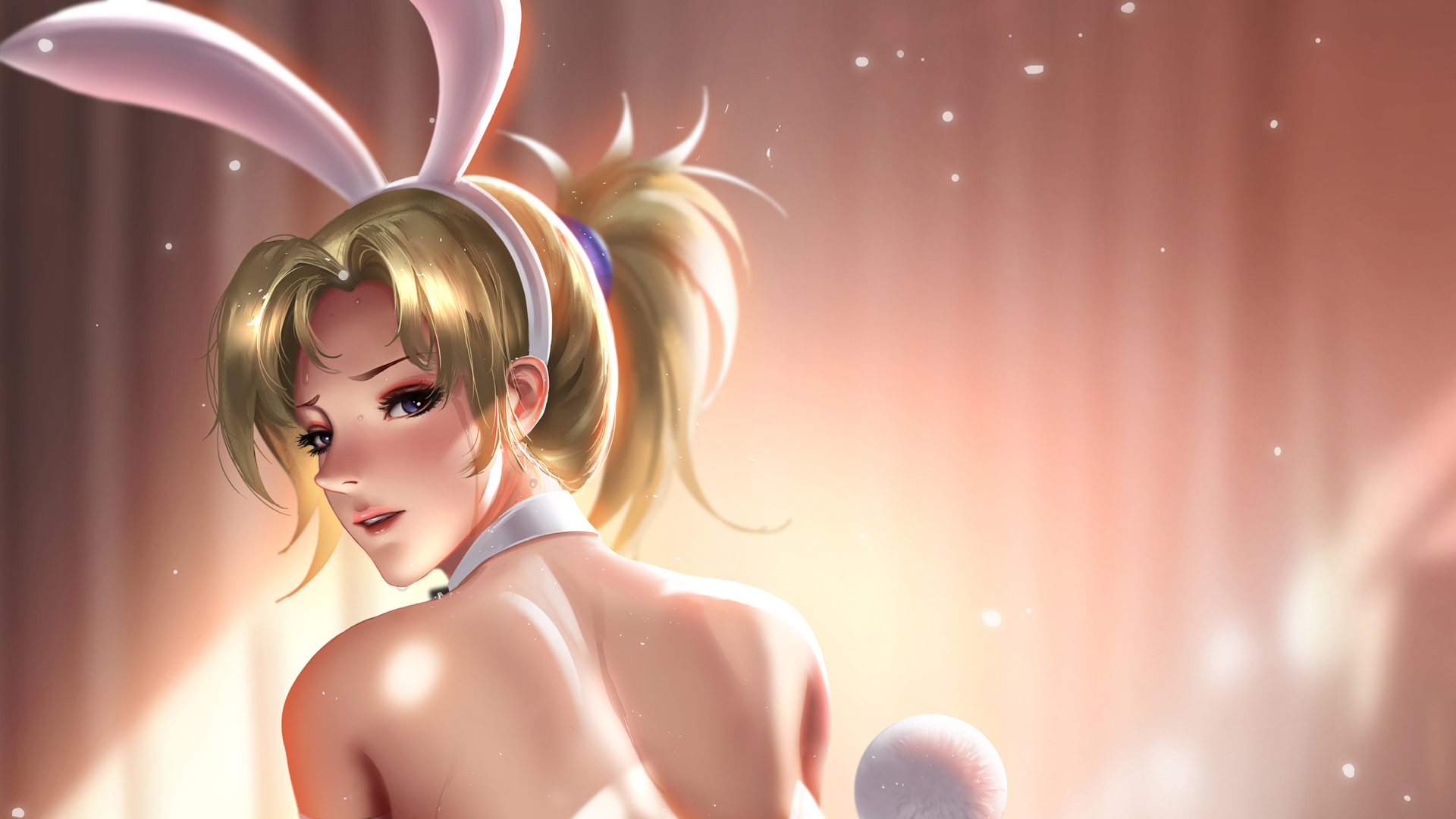 守望先锋，精美兔女郎2K壁纸，免费电脑壁纸下载