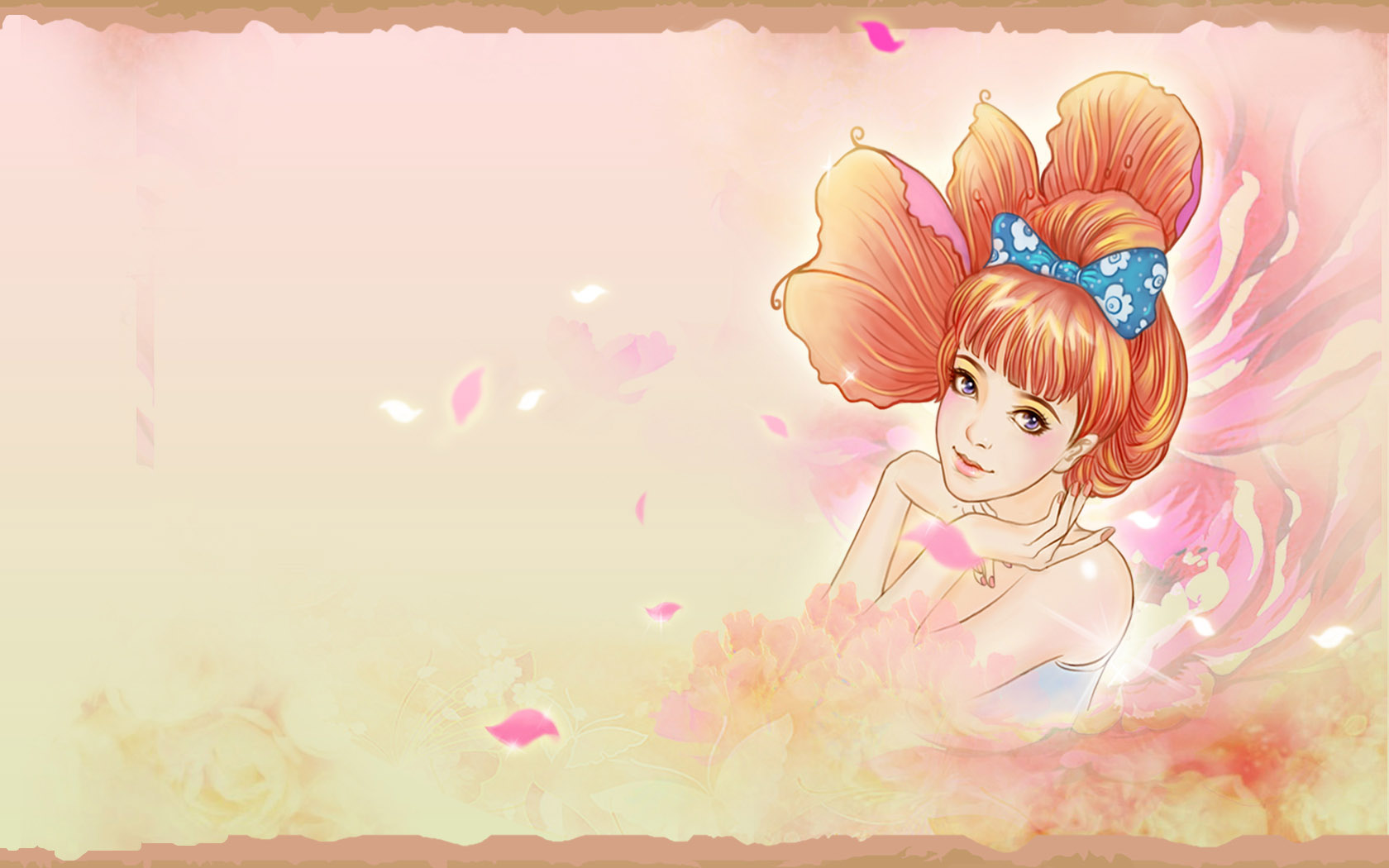 唯美梦花妖桌面壁纸，免费高清下载，装点你的电脑桌面