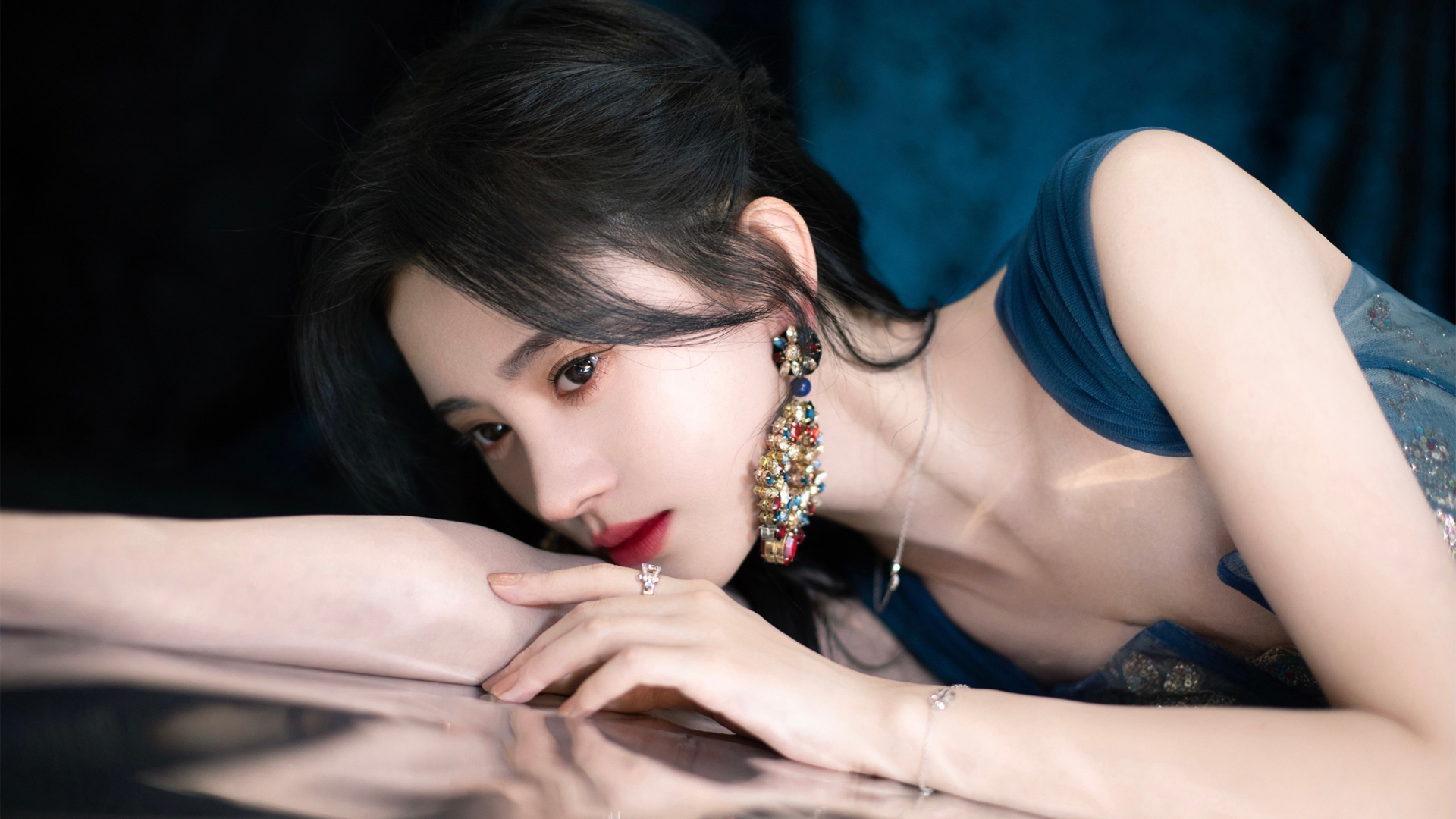 鞠婧祎绝美壁纸，高清唯美，免费电脑壁纸下载