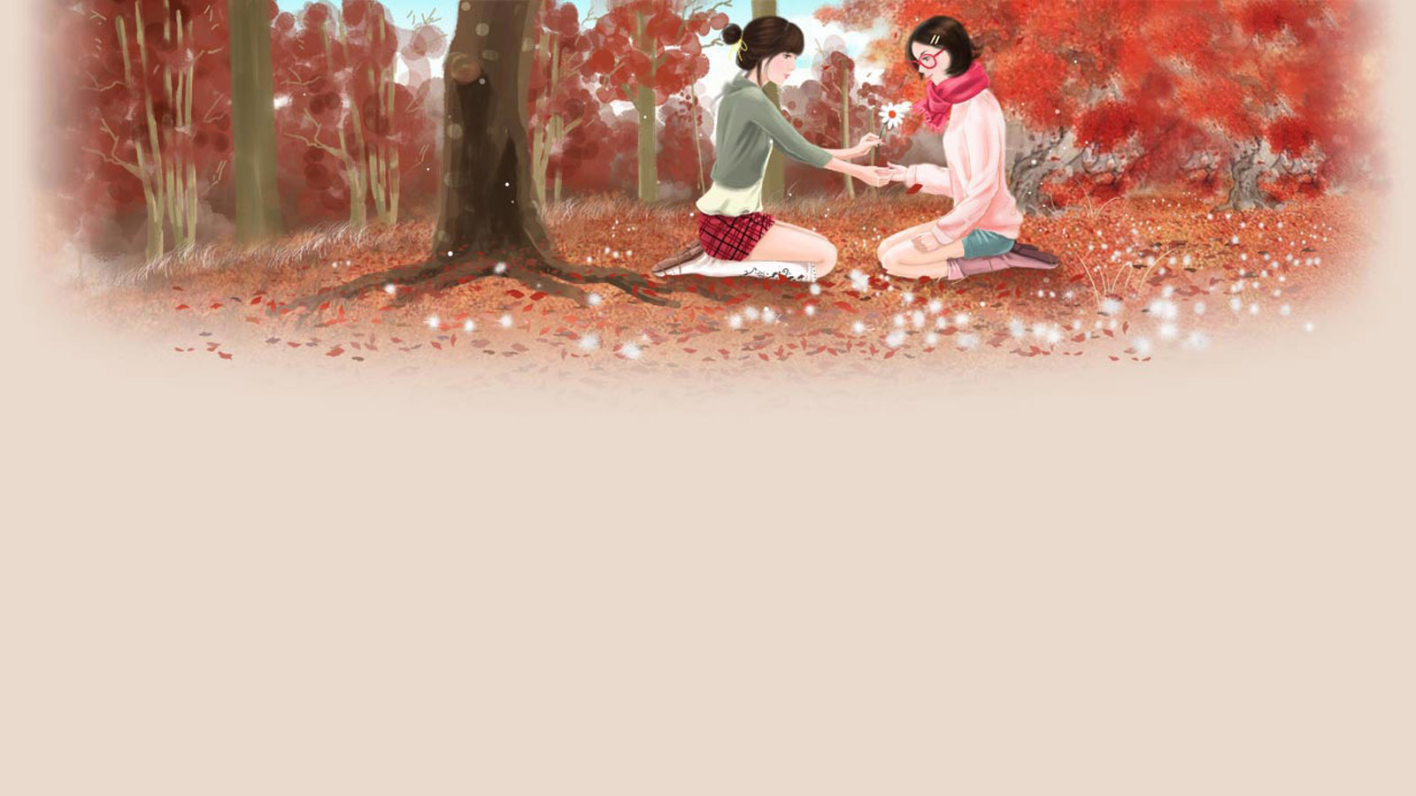 真挚友谊，精选唯美桌面壁纸，免费下载，装点你的电脑桌面
