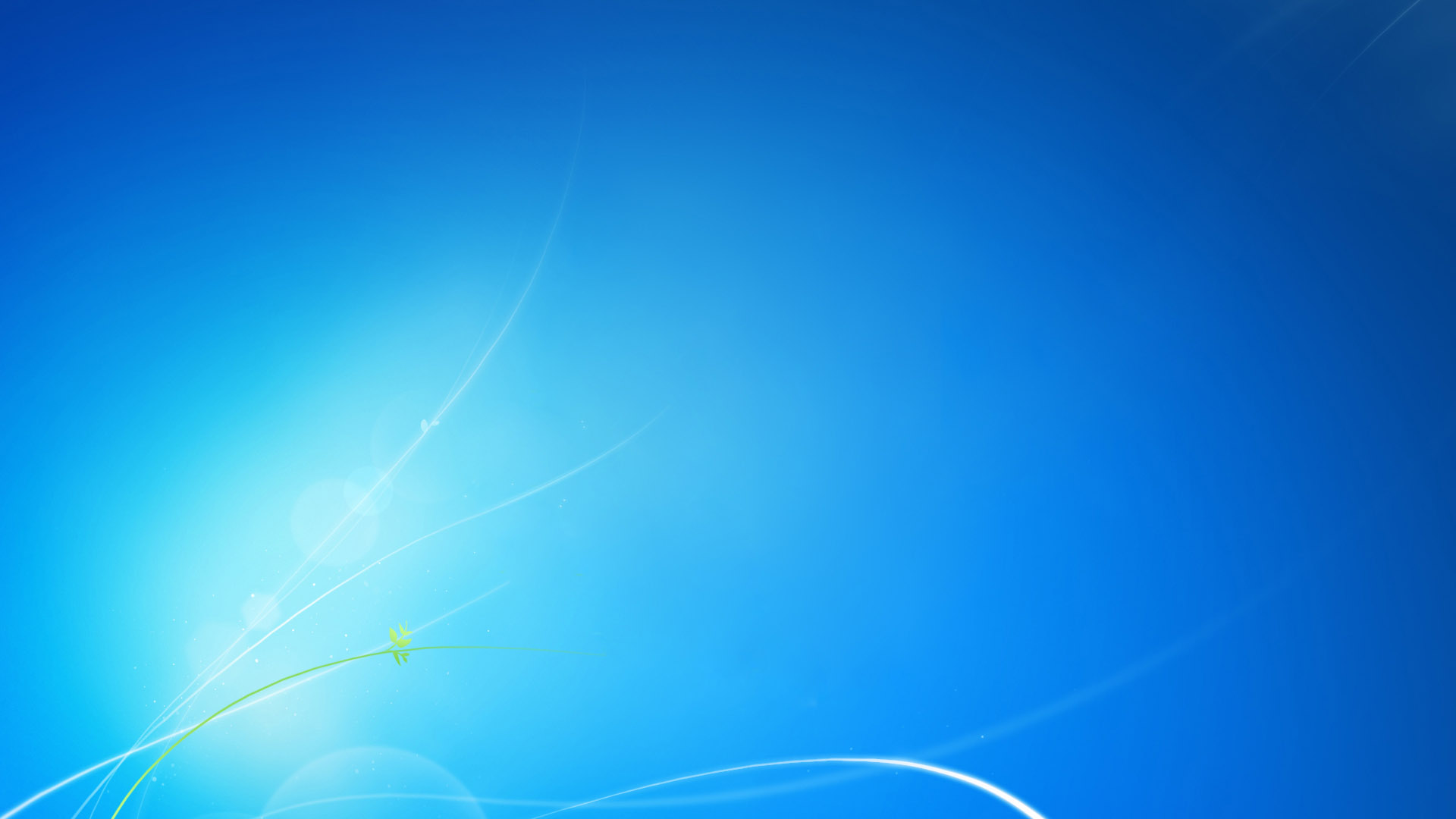 Win7蓝色桌面背景及其他免费电脑壁纸下载