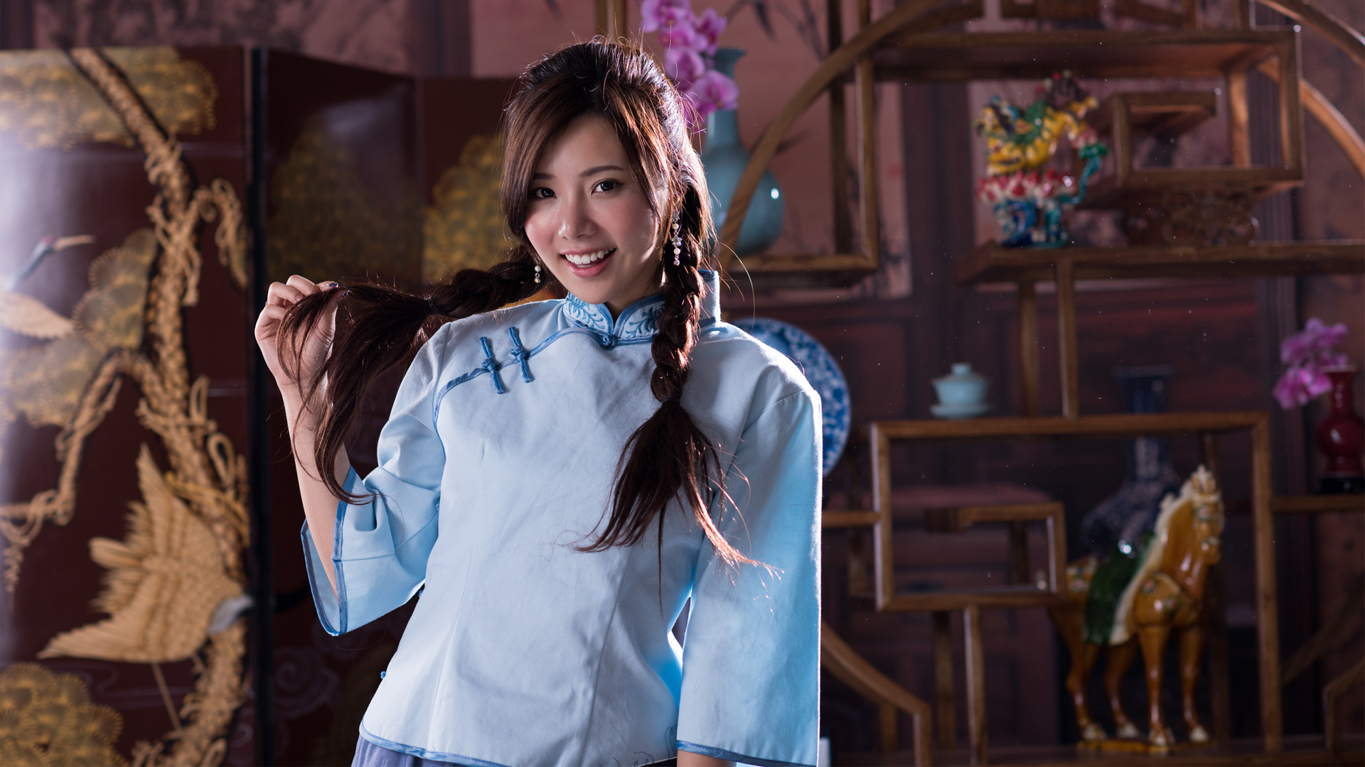 古装美女2K高清壁纸，精选美女电脑壁纸免费下载