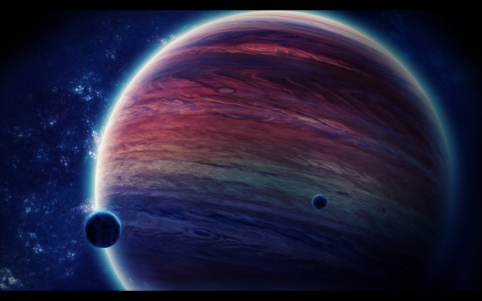 宇宙星球高清壁纸，免费下载绝美电脑桌面风景图片