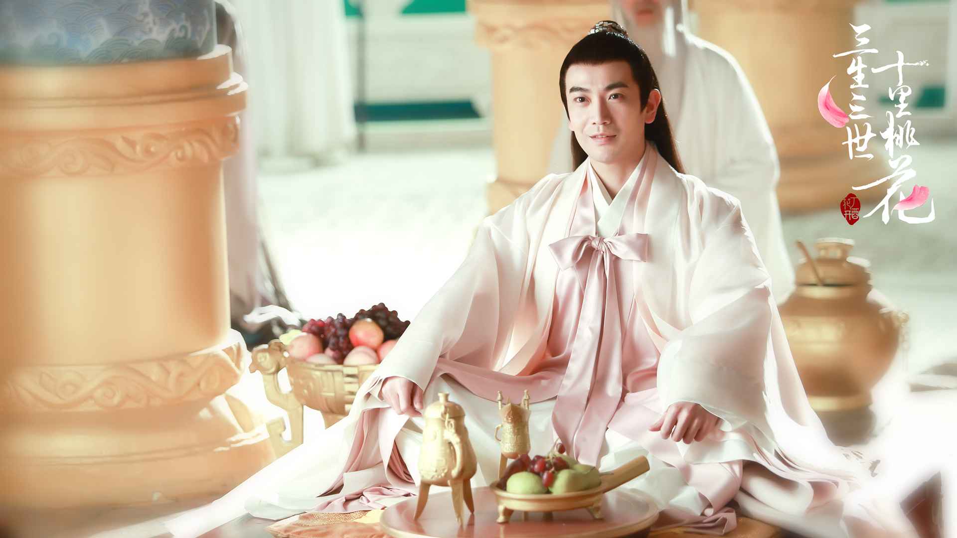 三生三世十里桃花 张智尧 饰 折颜桌面壁纸