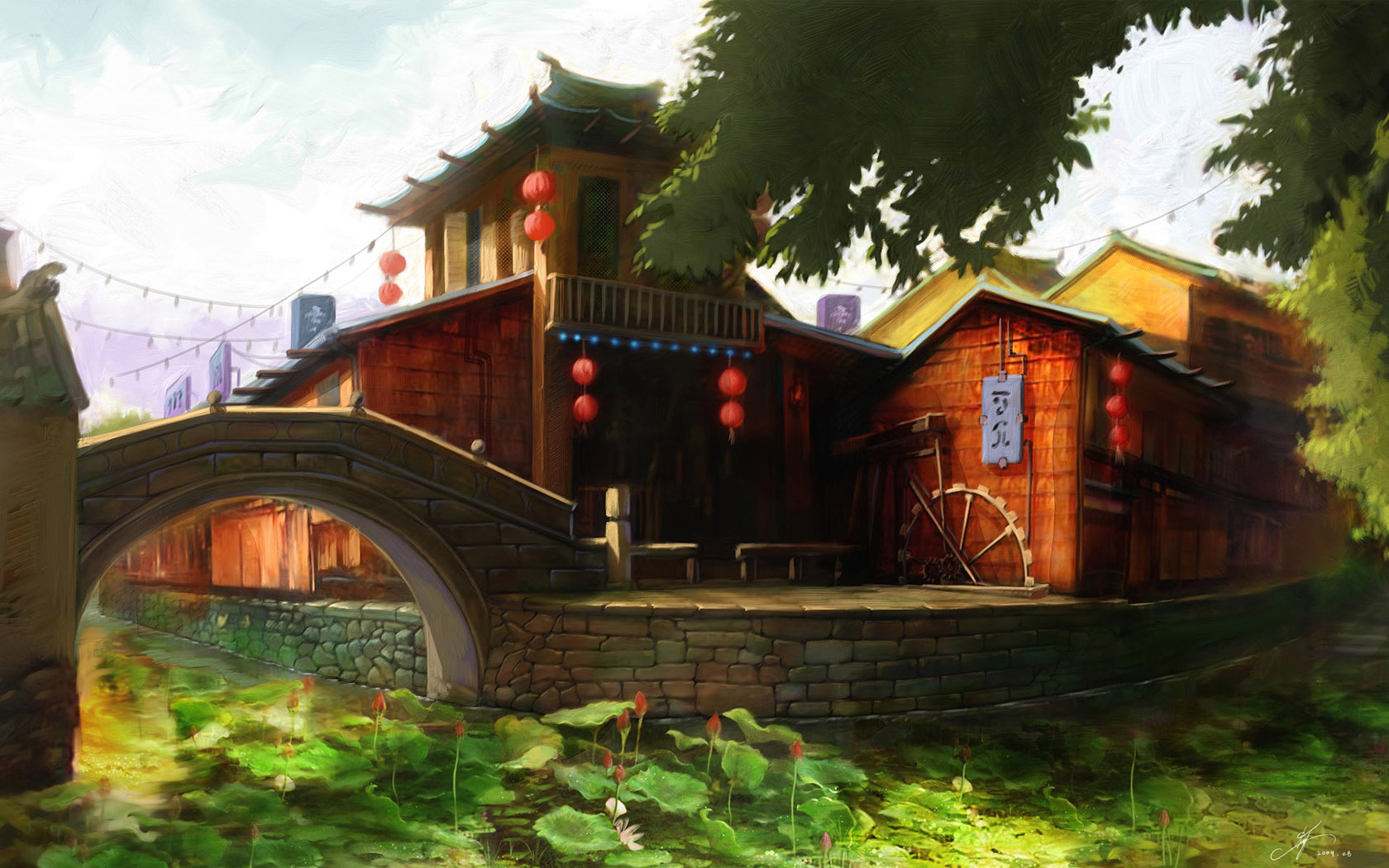 游戏风景场景壁纸