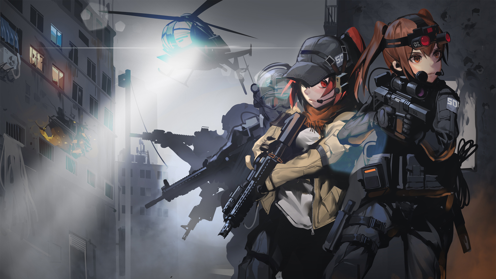少女前线战士2K高清壁纸，免费电脑游戏壁纸下载