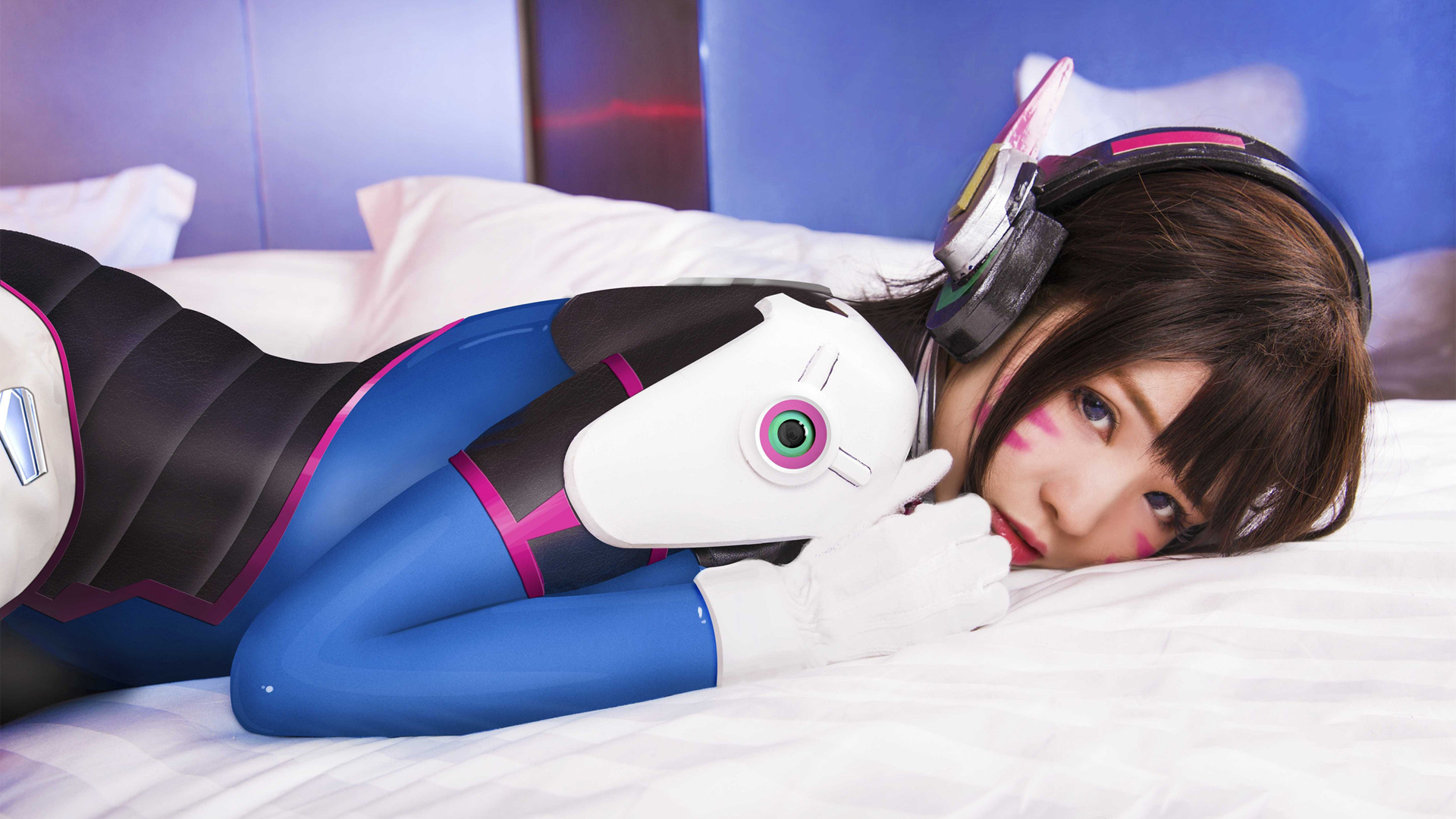 dva,美丽的眼睛,漂亮的脸美女壁纸