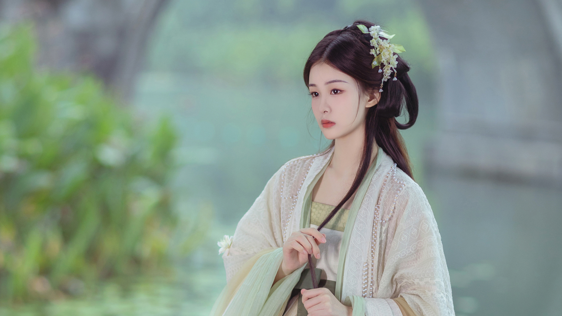 清新古风美女壁纸，免费高清护眼电脑壁纸下载