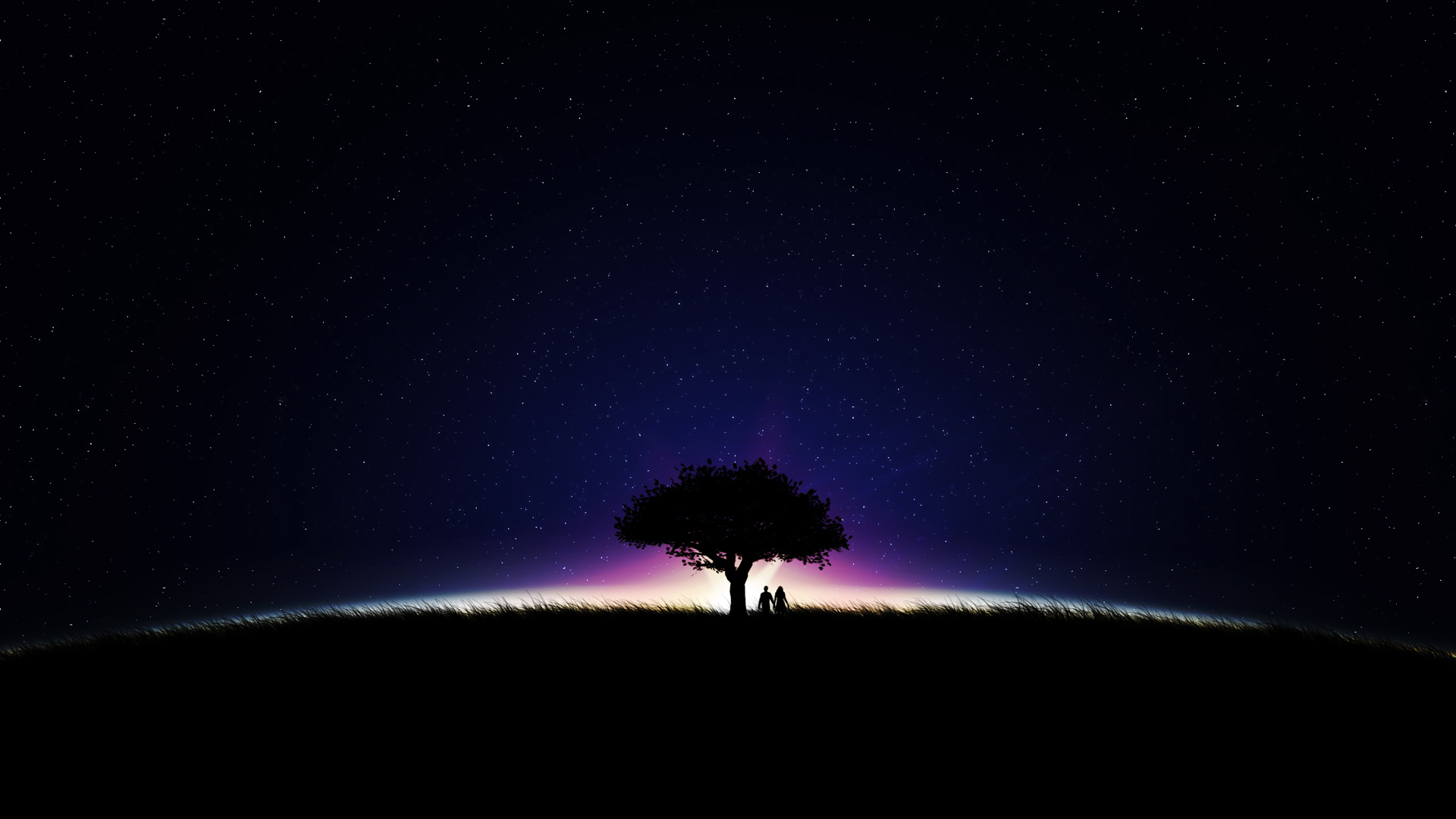星夜2K超清风景壁纸，免费下载，装点你的电脑桌面