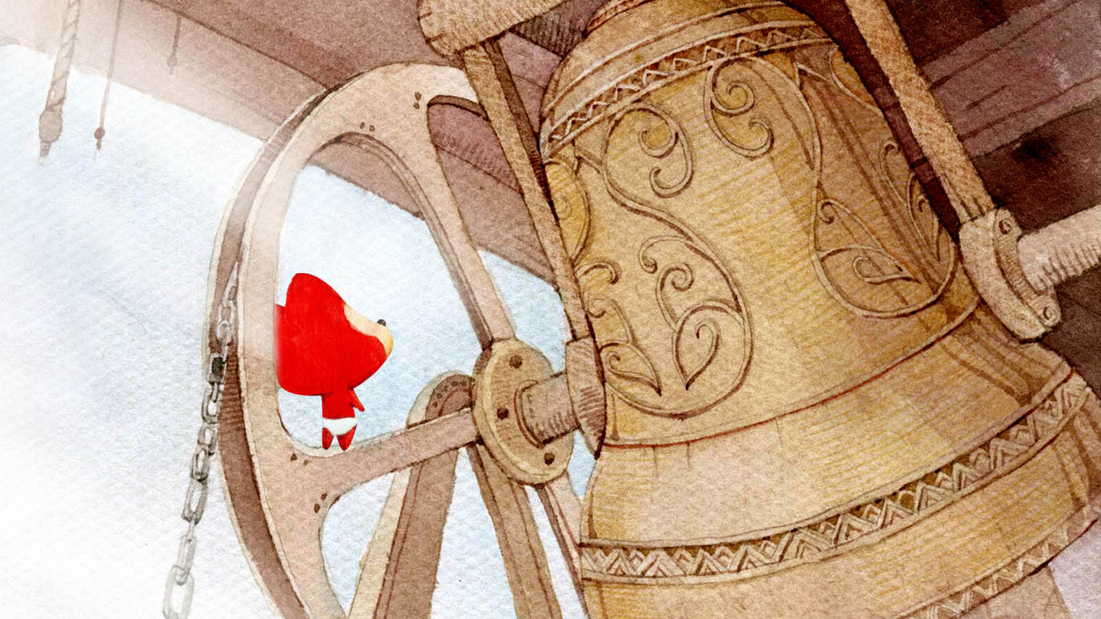 新年钟声动漫桌面壁纸，免费高清下载，装点你的电脑屏幕