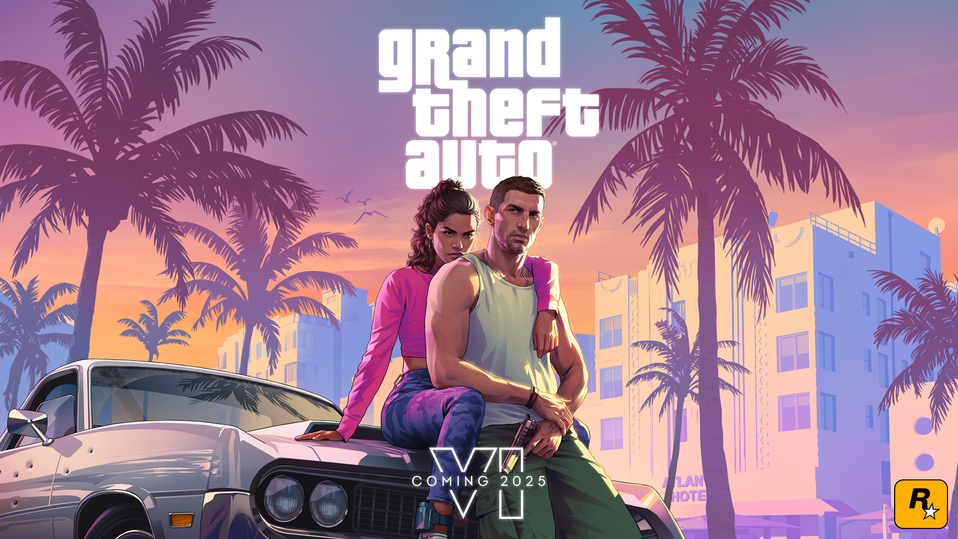 GTA6高清壁纸，免费电脑壁纸下载，畅享游戏视觉盛宴