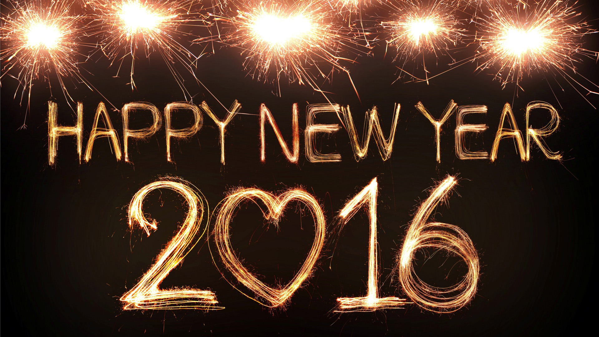 2016新年烟花盛宴，免费下载最新节日桌面壁纸，欢度新年！