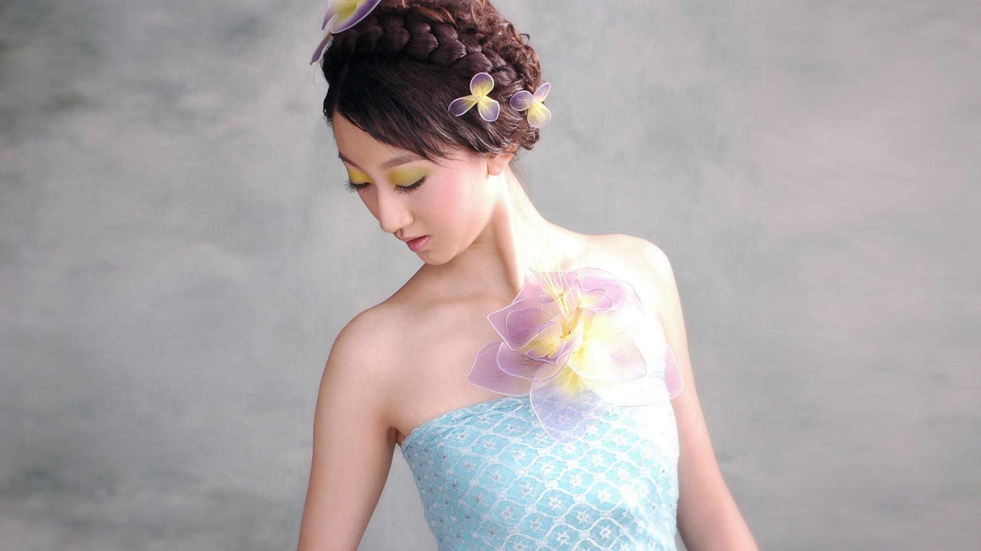 中国风美女桌面壁纸，免费高清下载，打造个性电脑界面