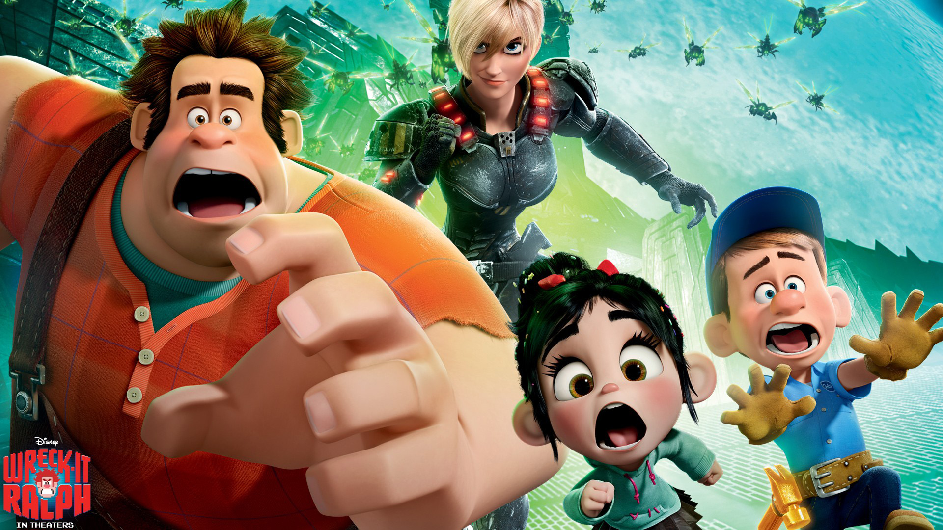 

无敌破坏王 Wreck-It Ralph 精选桌面壁纸 - 免费影视风格电脑壁纸下载