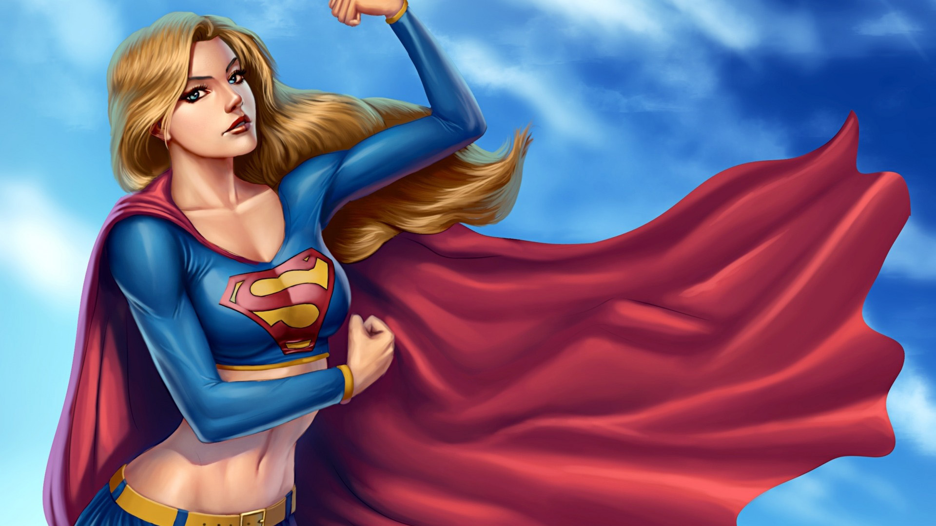 女超人DC漫画幻想，精选动漫桌面壁纸，免费下载，美化你的电脑屏幕！