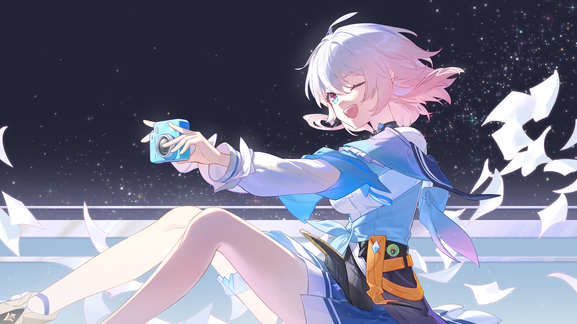崩坏·星穹铁道，女孩与相机的星空之旅，精选高清动漫壁纸免费下载