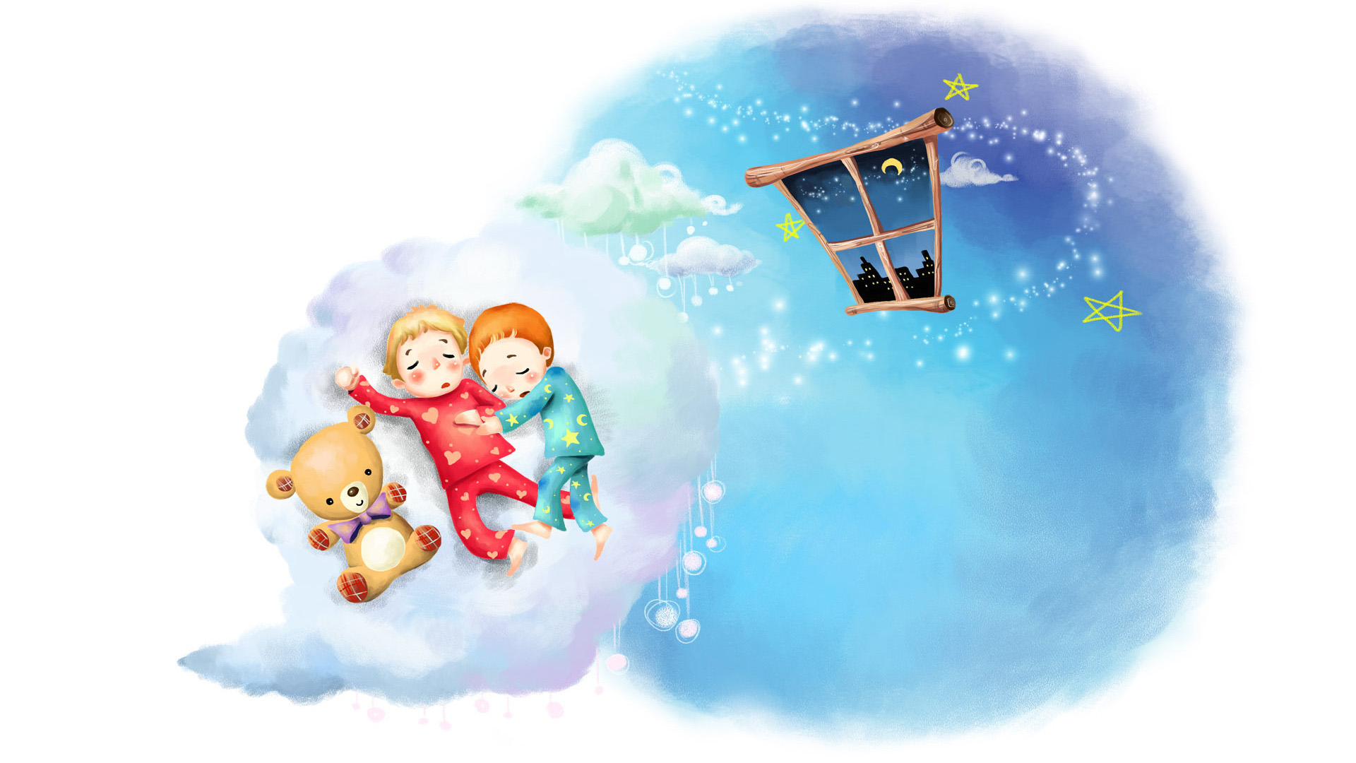 小可爱晚安主题，精选可爱桌面图片，免费电脑壁纸一键下载