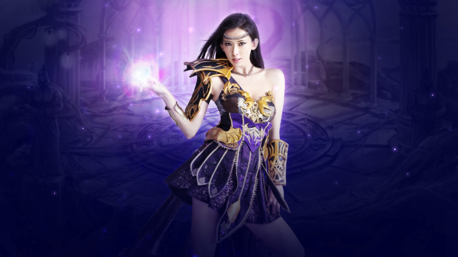 女神联盟，林志玲专属壁纸，免费高清电脑游戏壁纸下载