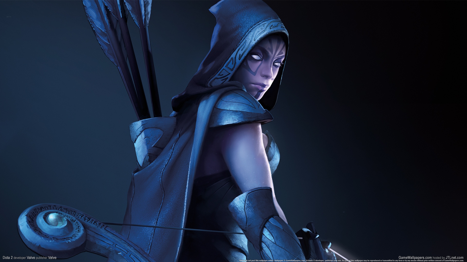 Dota2卓尔游侠（小黑）精选壁纸，免费电脑壁纸下载